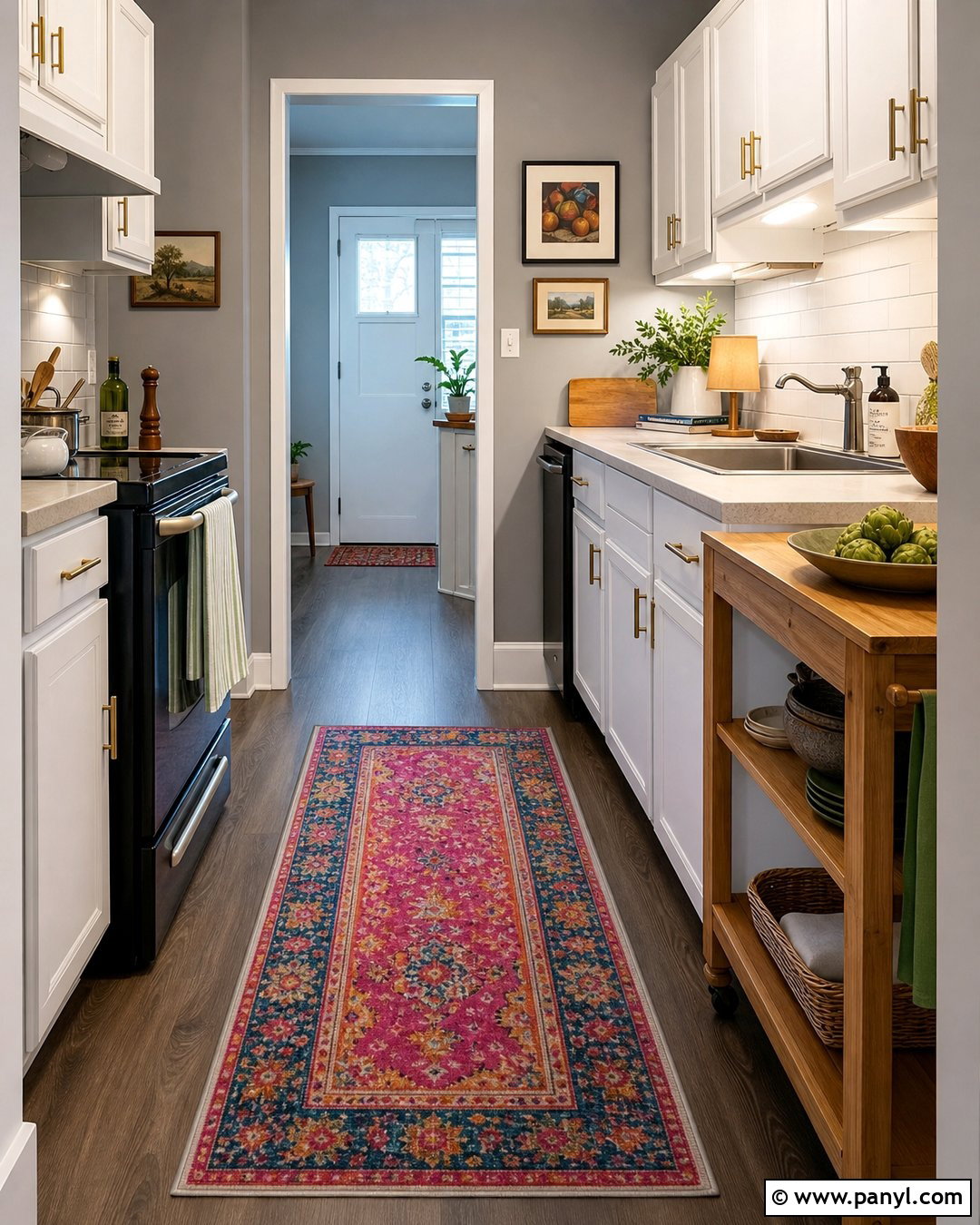 Gray Kitchen Walls In A Rental Kitchen - 25 Kitchen With Gray Walls