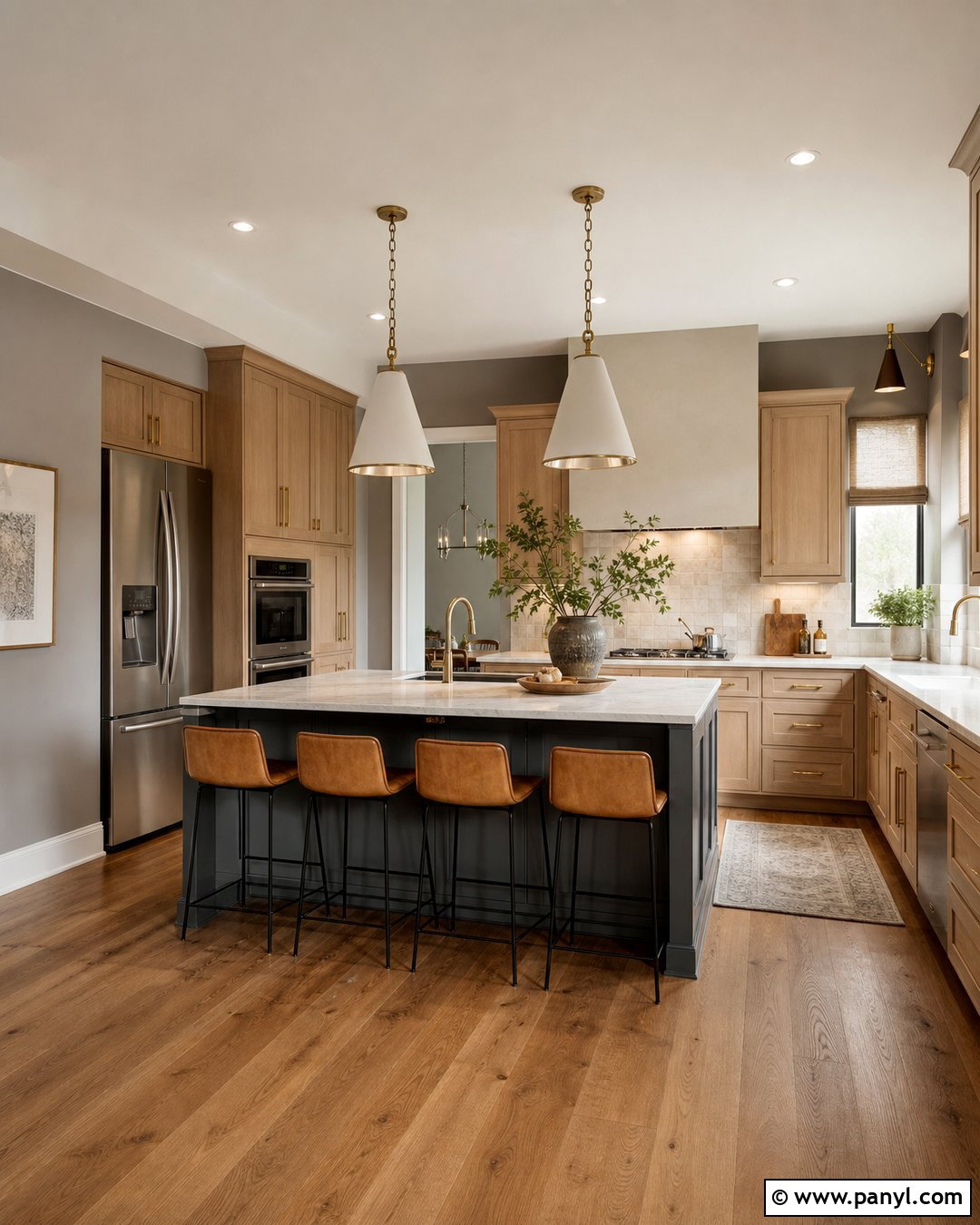 Gray Kitchen Walls With Stainless Steel Appliances - 30 gray kitchen walls