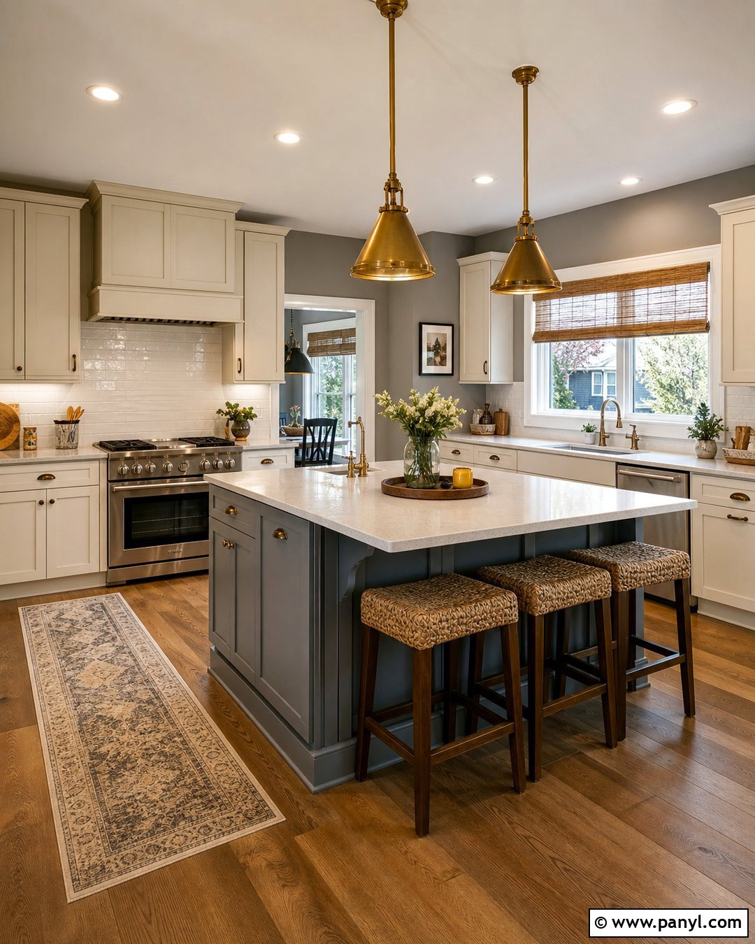Gray Kitchen Walls With Subway Tile - 30 gray kitchen walls
