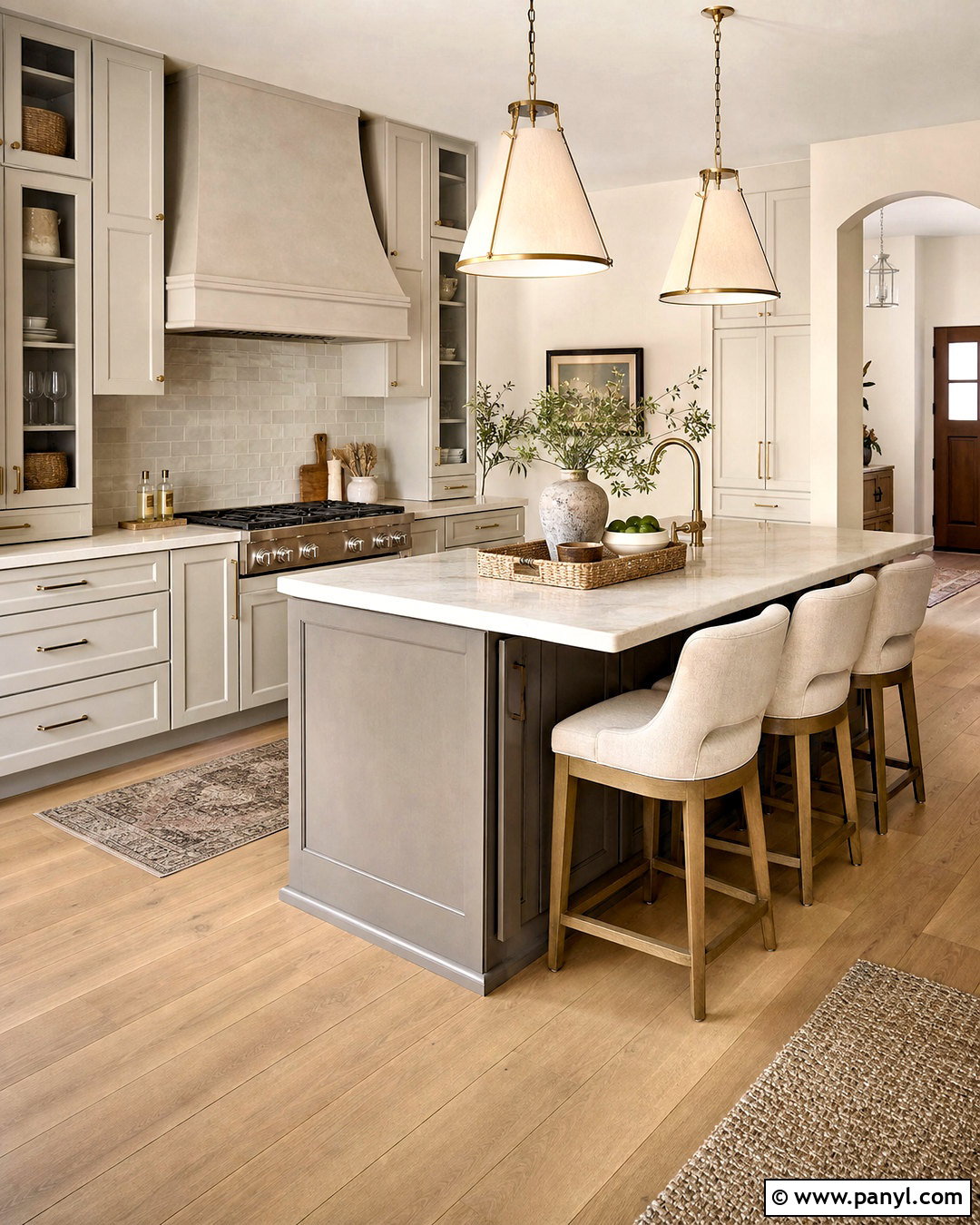 Gray Kitchen With Cream And Beige - 20 gray kitchen ideas color combos