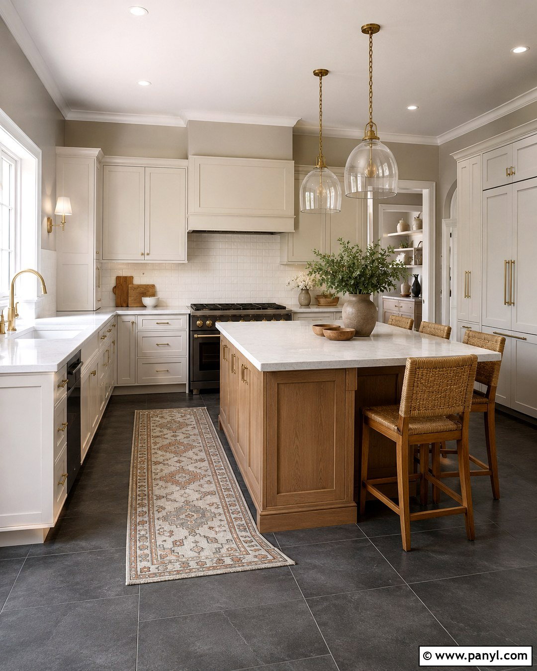 Gray Kitchen - 20 Gray Walls Gray Floors