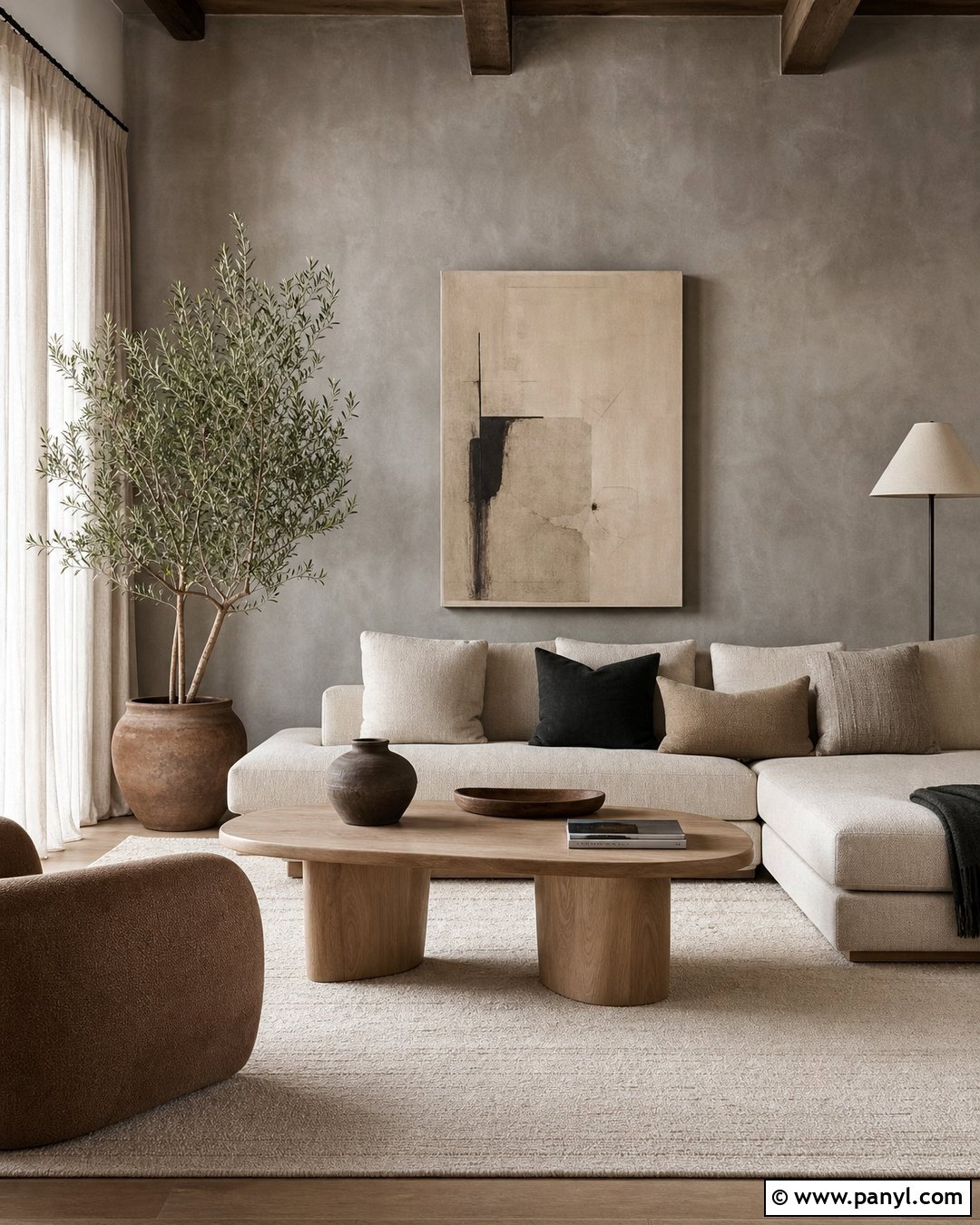 Gray Limewash Accent Wall - 20 Empty Room With Gray Accent Wall Ideas
