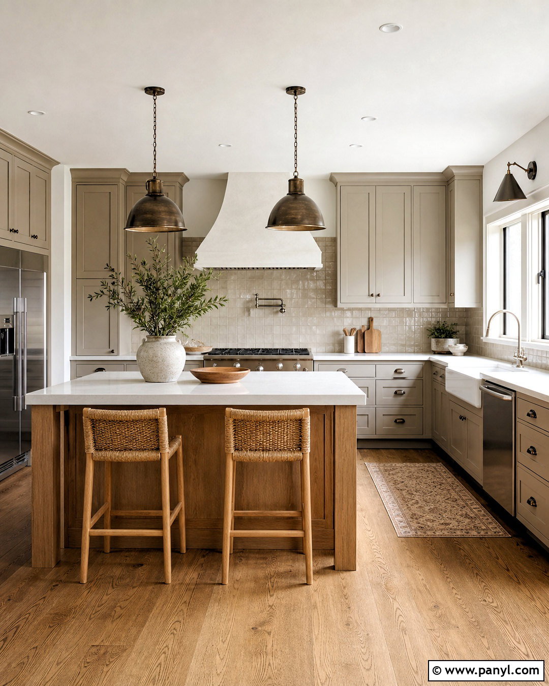 Gray Modern Farmhouse Kitchen - 20 modern farmhouse kitchens