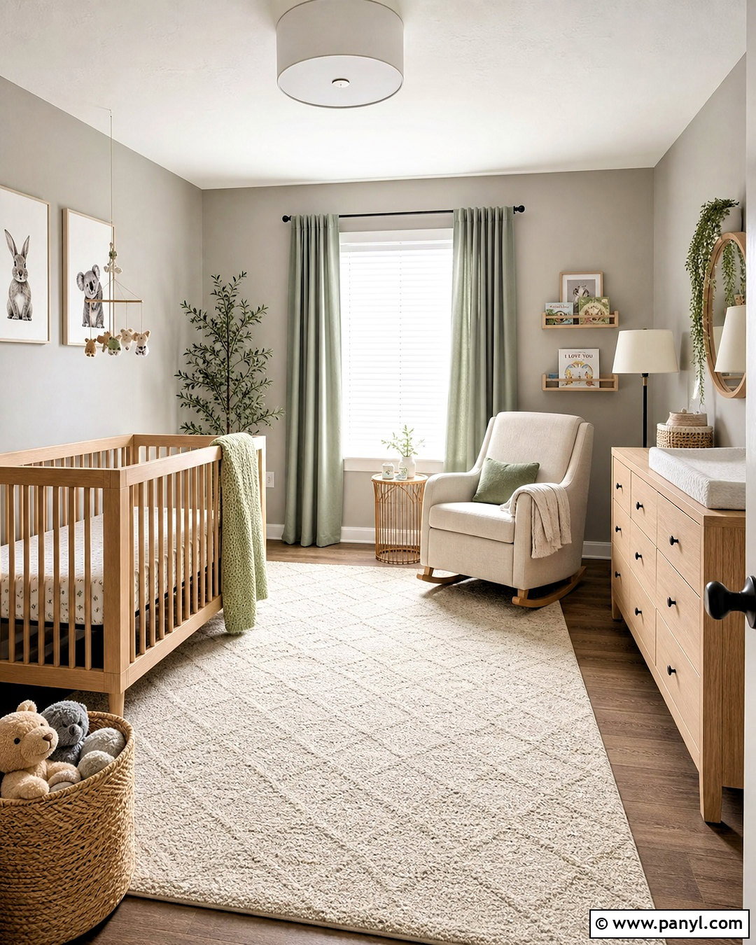 Gray Nursery - 20 gray room ideas