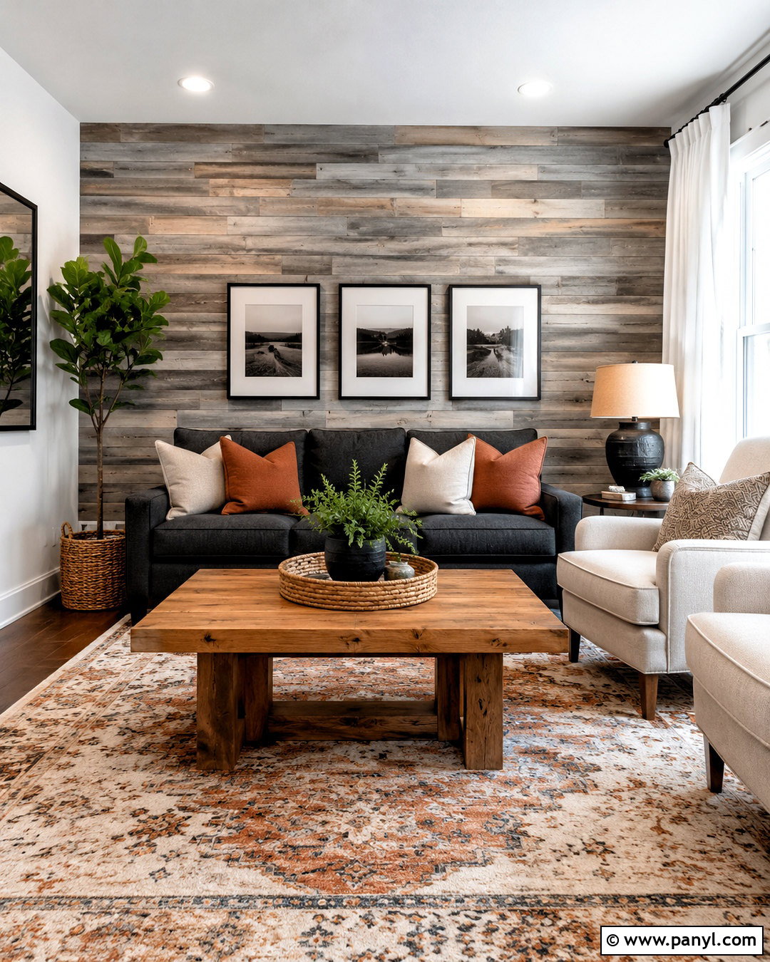 Gray Pallet Accent Wall - 20 pallet accent wall ideas