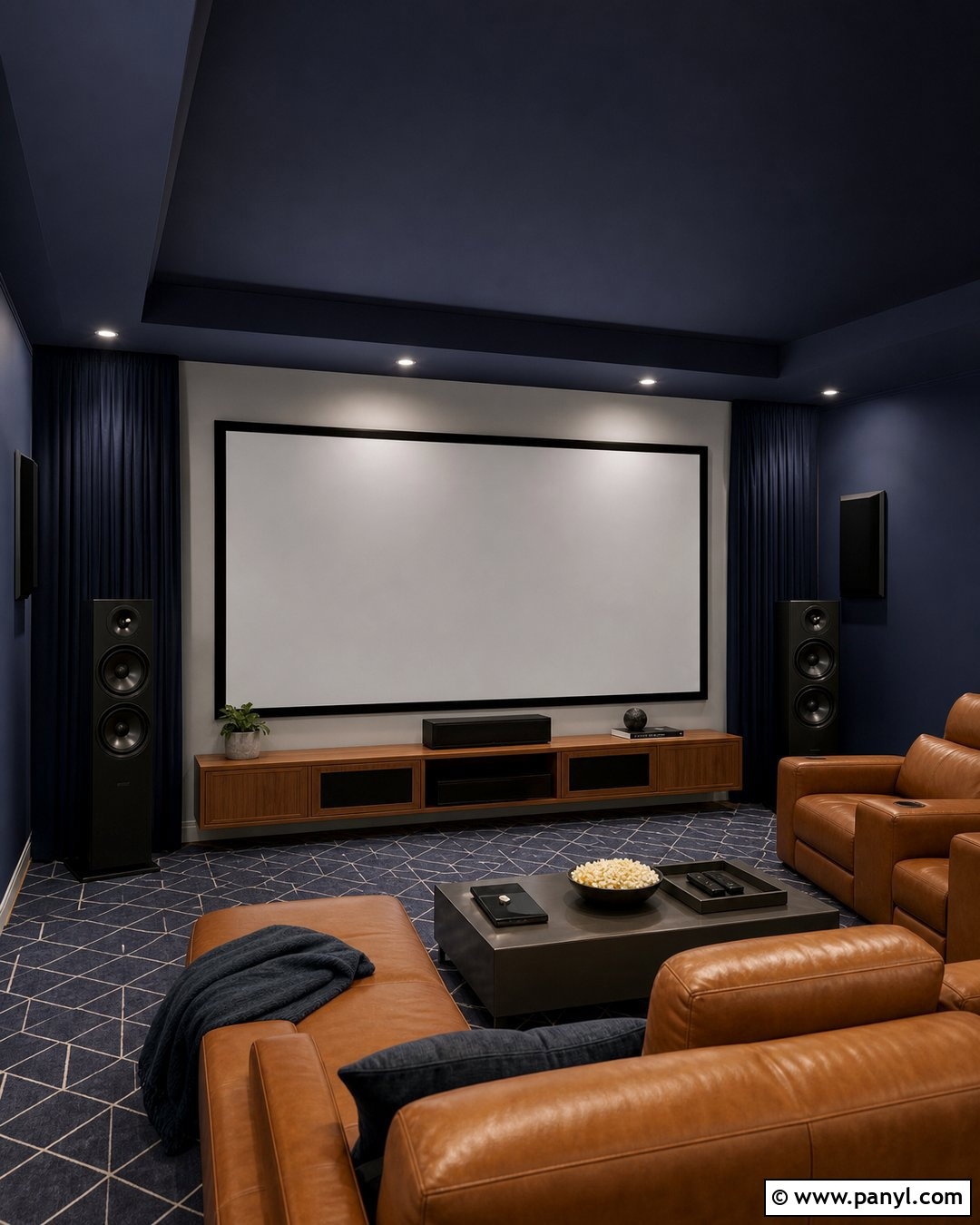 20 Projector Wall Color Ideas for a Sharper Home Cinema
