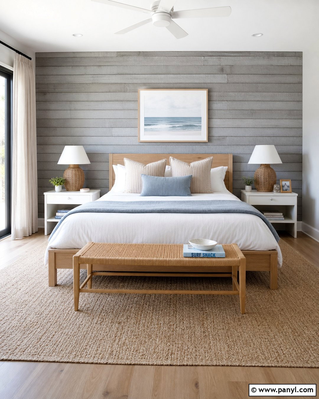 Gray Shiplap Accent Wall Bedroom - 20 Empty Room With Gray Accent Wall Ideas