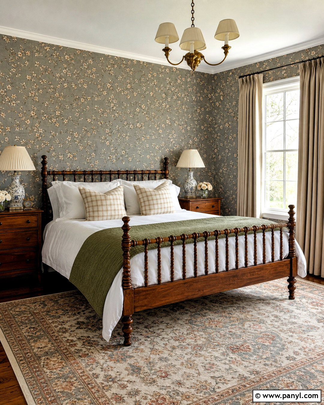 Gray Small Floral Bedroom Wallpaper - 20 gray wallpaper ideas