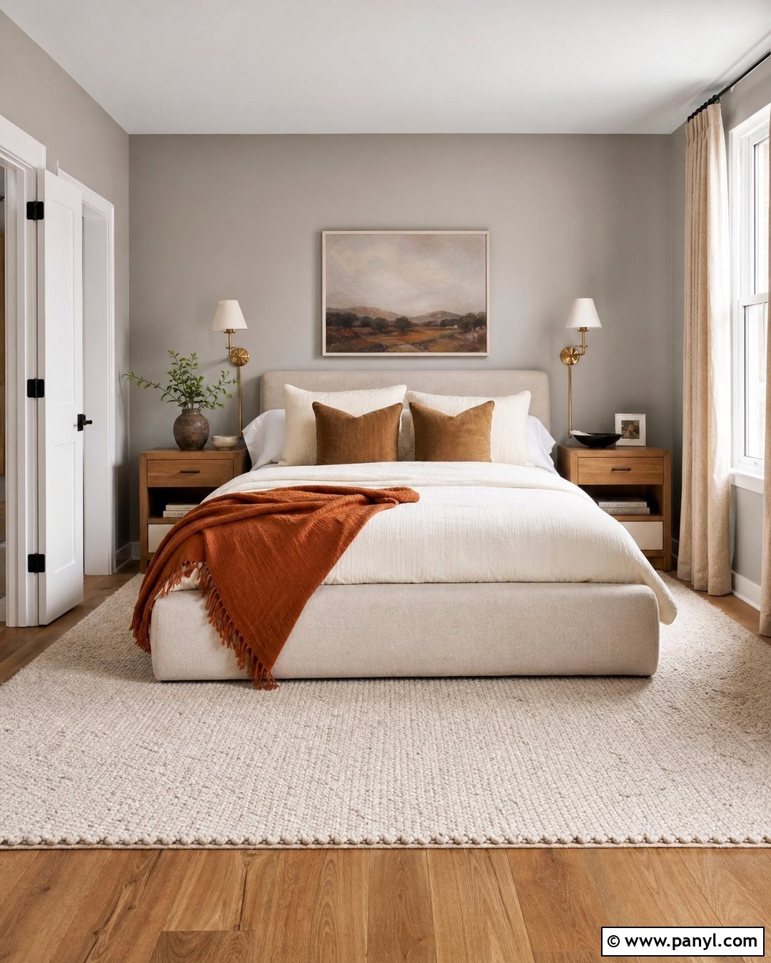 Gray Wall Bedroom - 30 gray wall room ideas