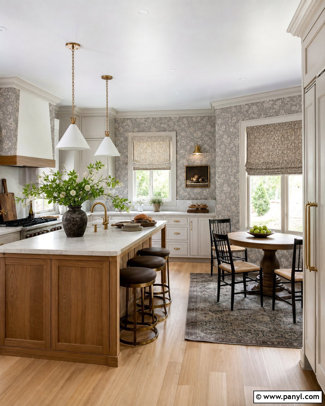 Gray Wallpaper Kitchen Walls - 30 gray kitchen walls