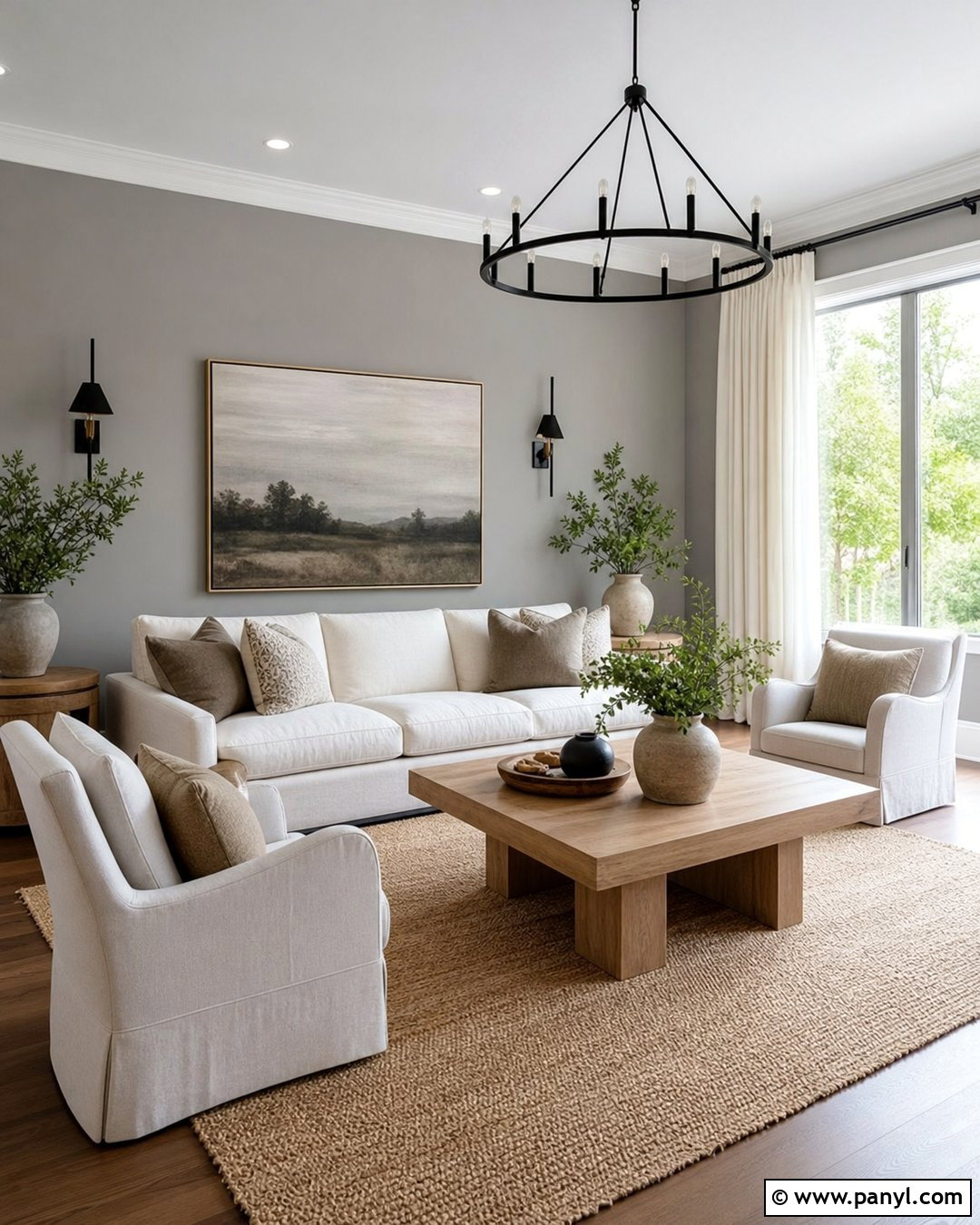 Gray Walls With Cream Furniture - 20 Gray Walls Neutral Decor Ideas