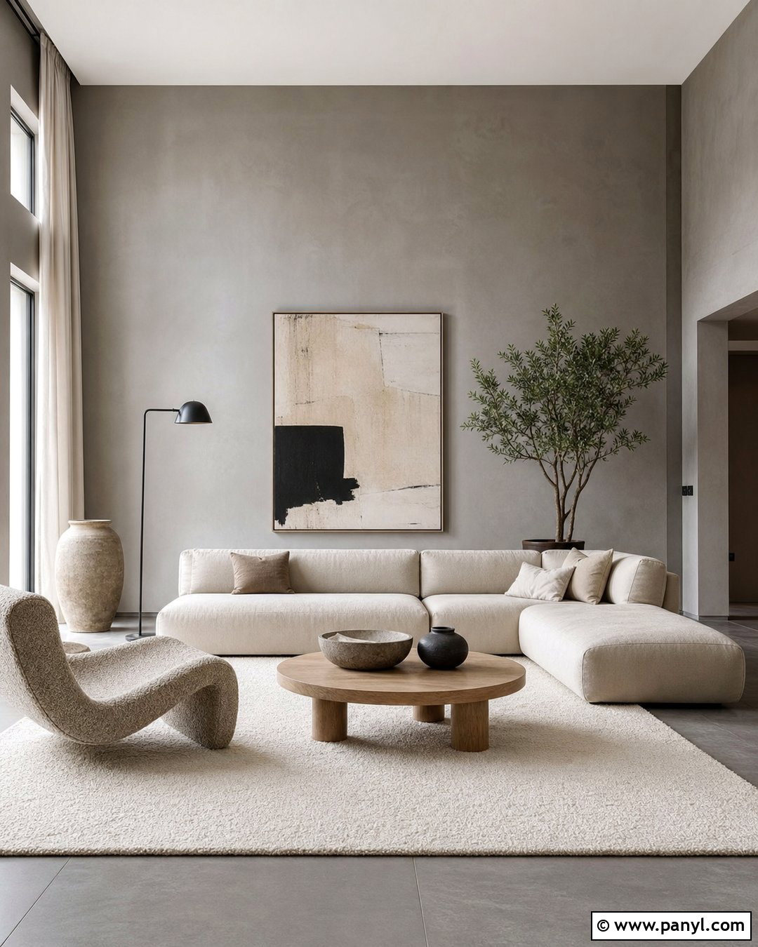Gray Walls With Minimalist Neutral Decor - 20 Gray Walls Neutral Decor Ideas