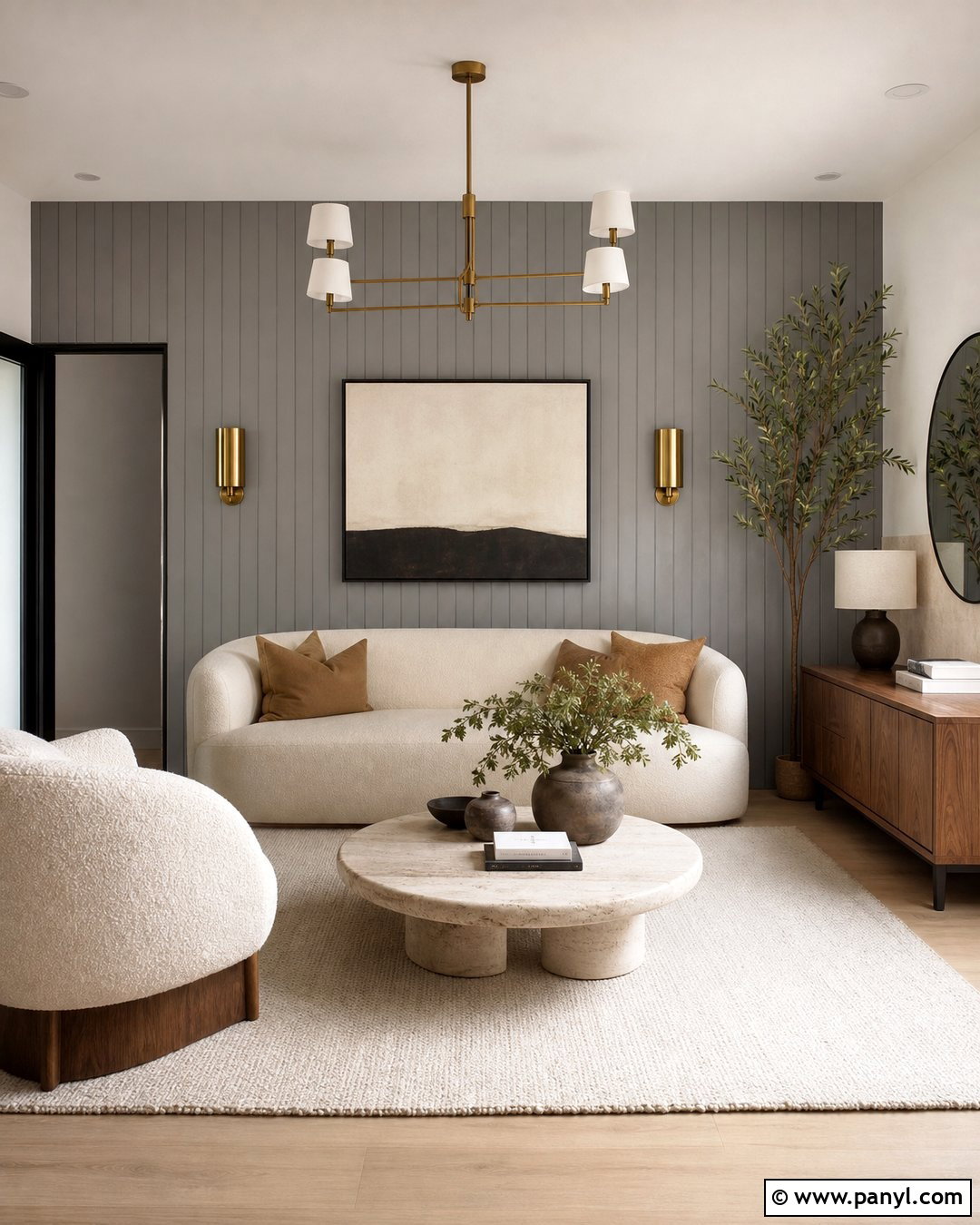Gray Wood Panel Accent Wall - 20 Empty Room With Gray Accent Wall Ideas