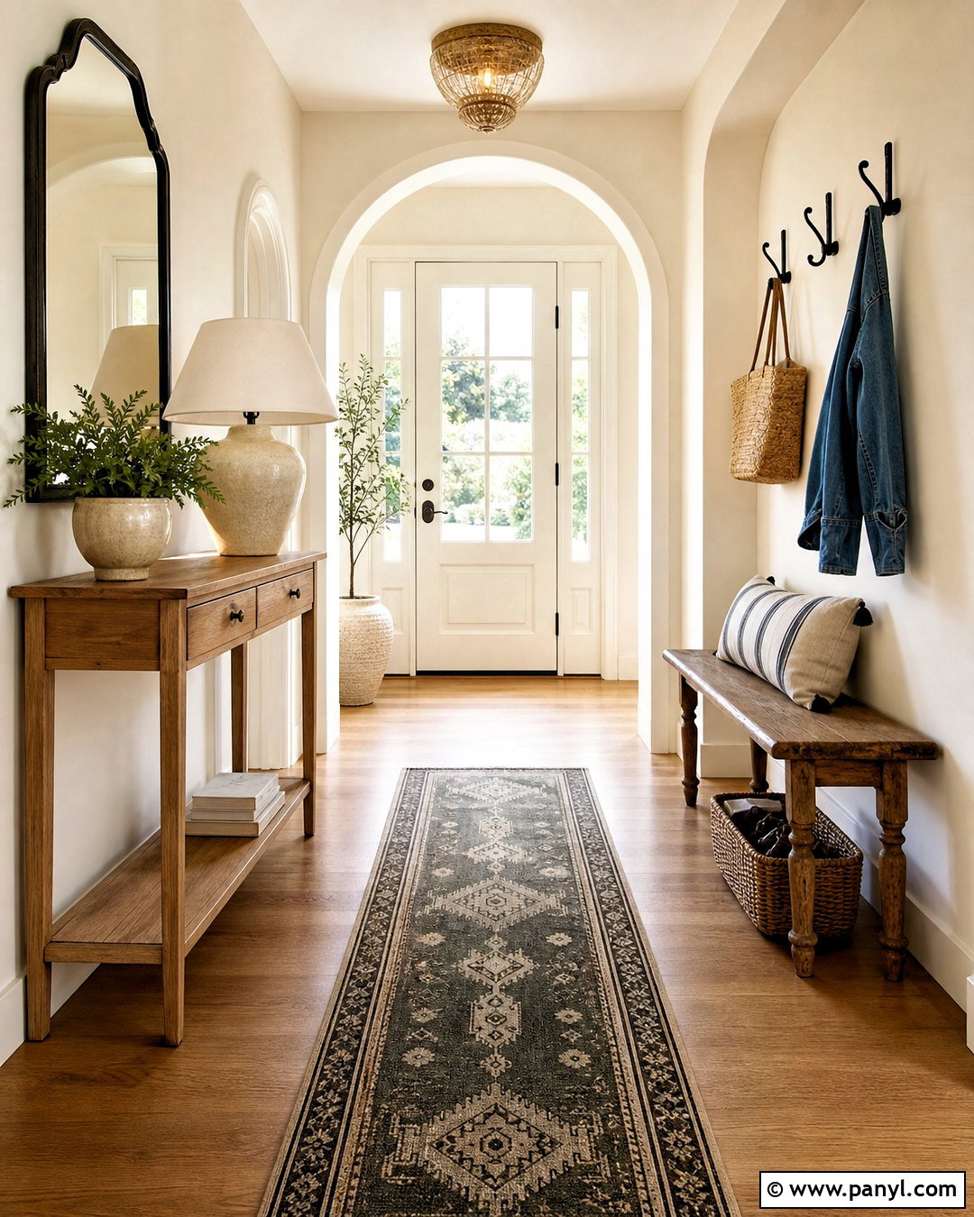 Greek Villa Entryway - 20 greek villa sherwin williams ideas