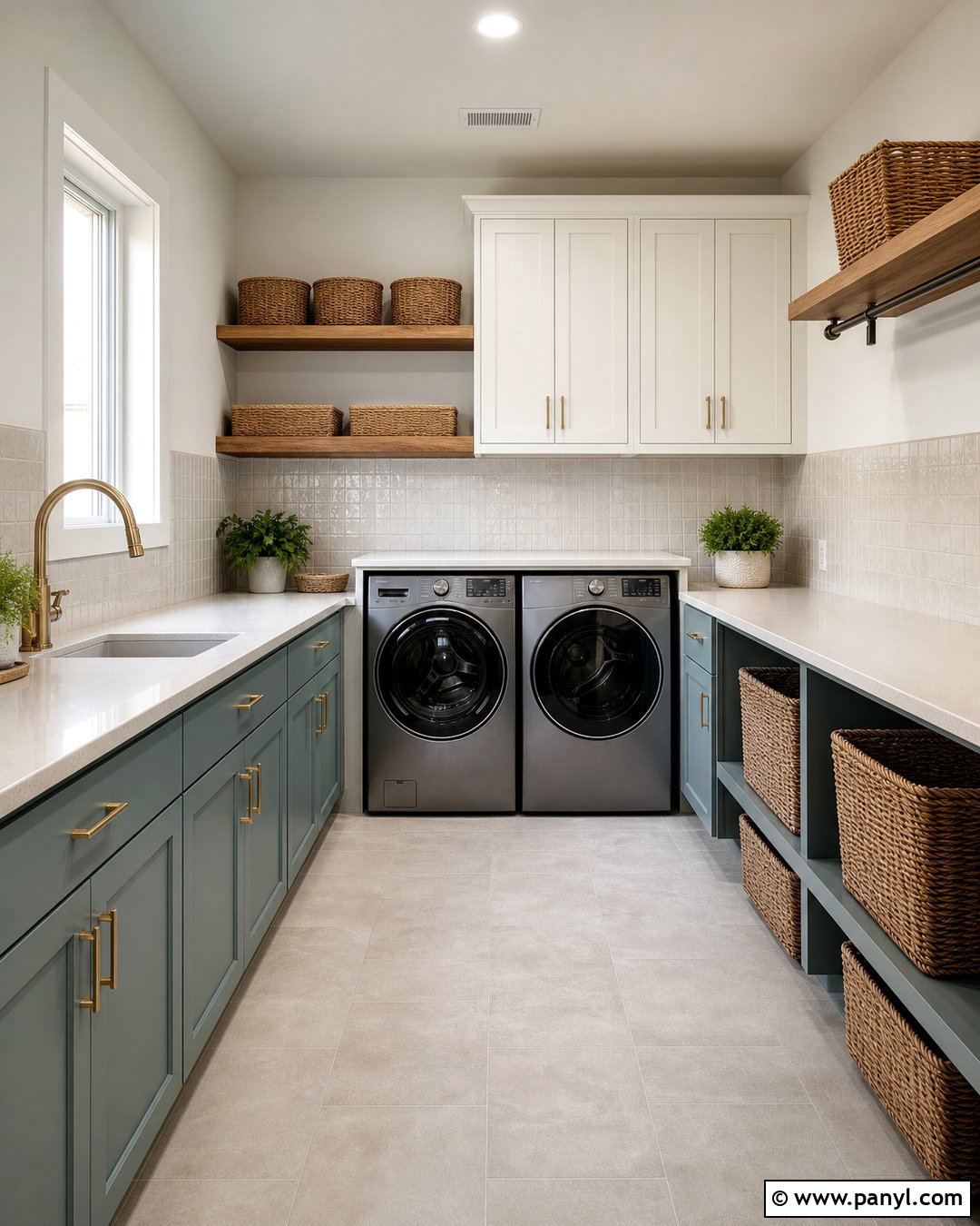 Greek Villa Walls In A Laundry Room - 30 sherwin williams greek villa walls
