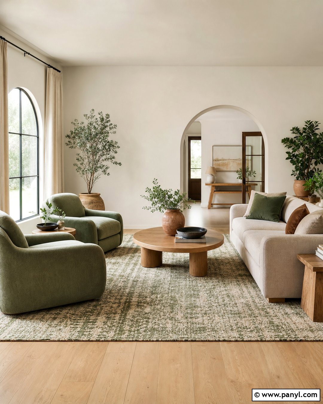Greek Villa Walls With Sage Green Decor - 30 sherwin williams greek villa walls