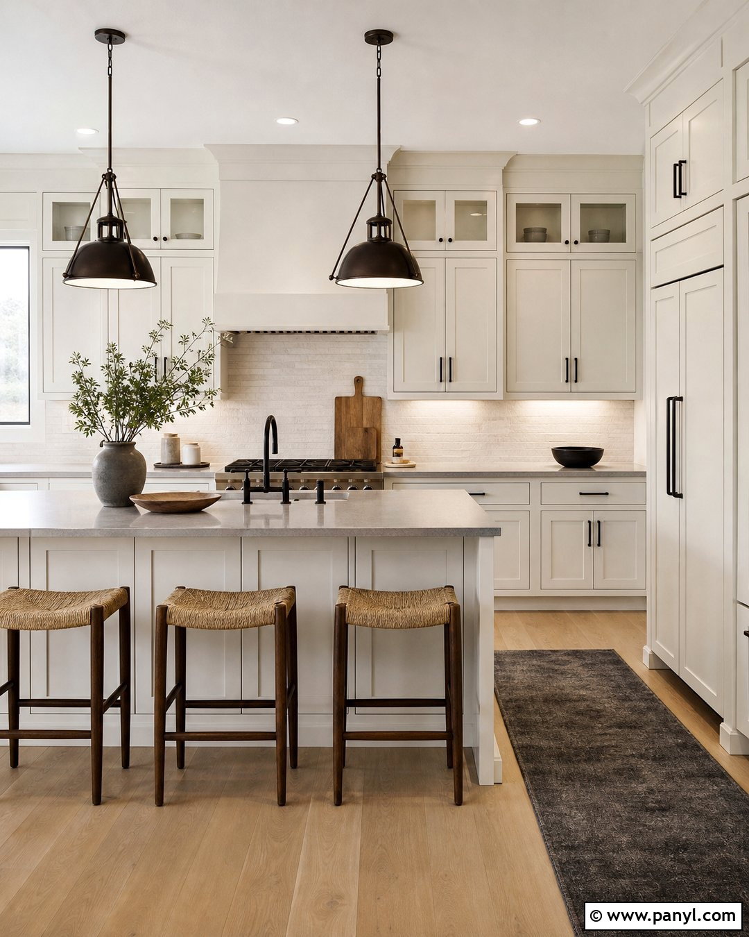 Greek Villa Walls With White Kitchen Cabinets - 30 sherwin williams greek villa walls