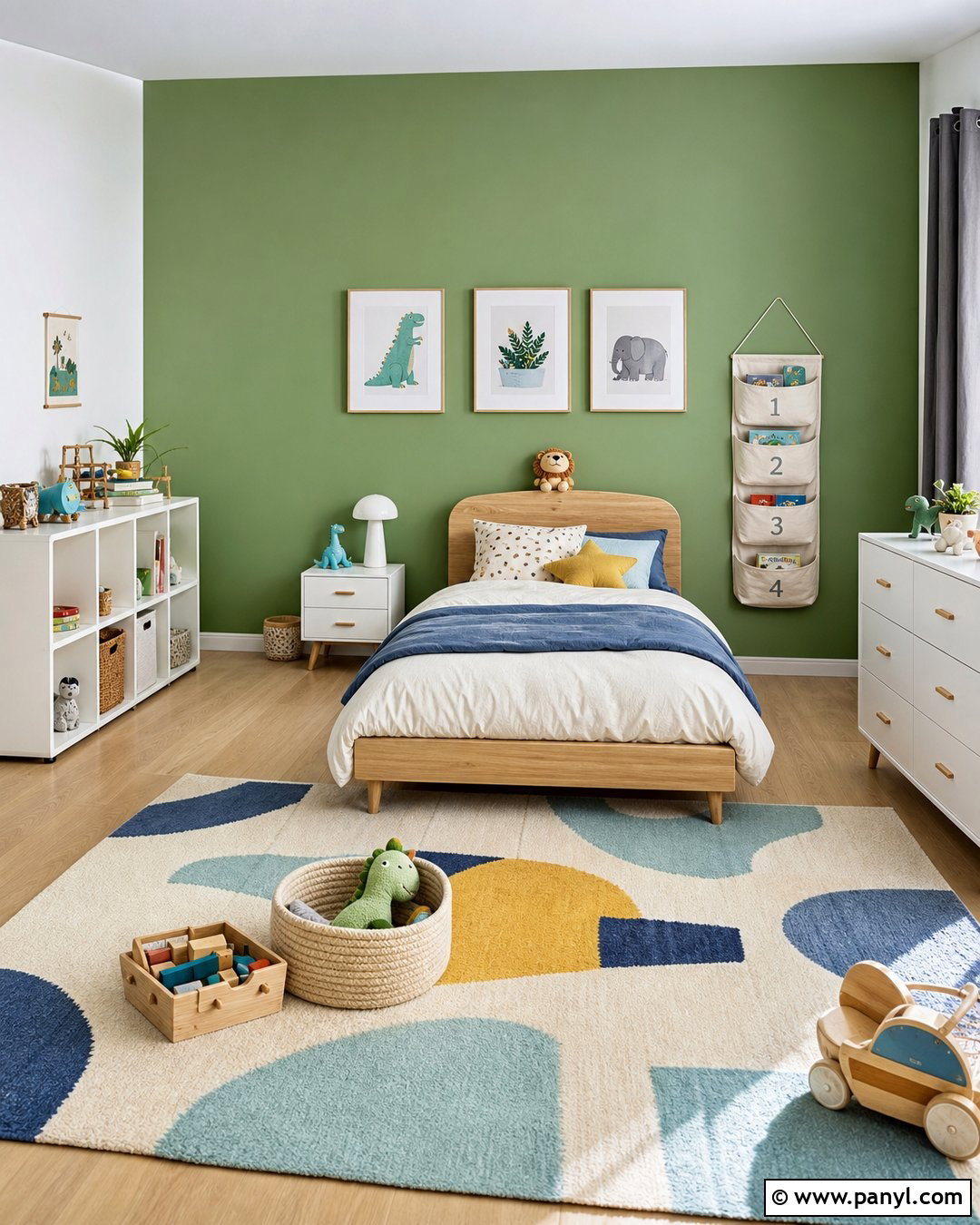 Green Accent Wall Kids Room - 50 green accent wall ideas