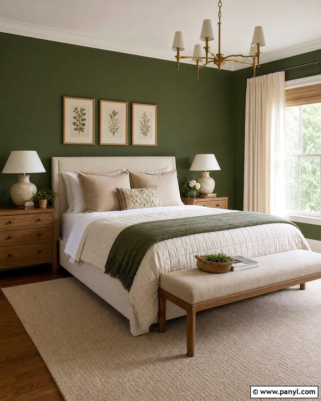 Green And Cream Bedroom - 25 Wall Color Ideas Green Ideas