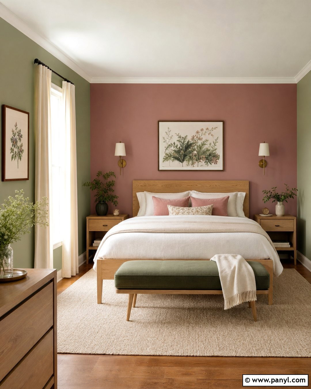 Green And Pink Bedroom Walls - 50 paint ideas for walls