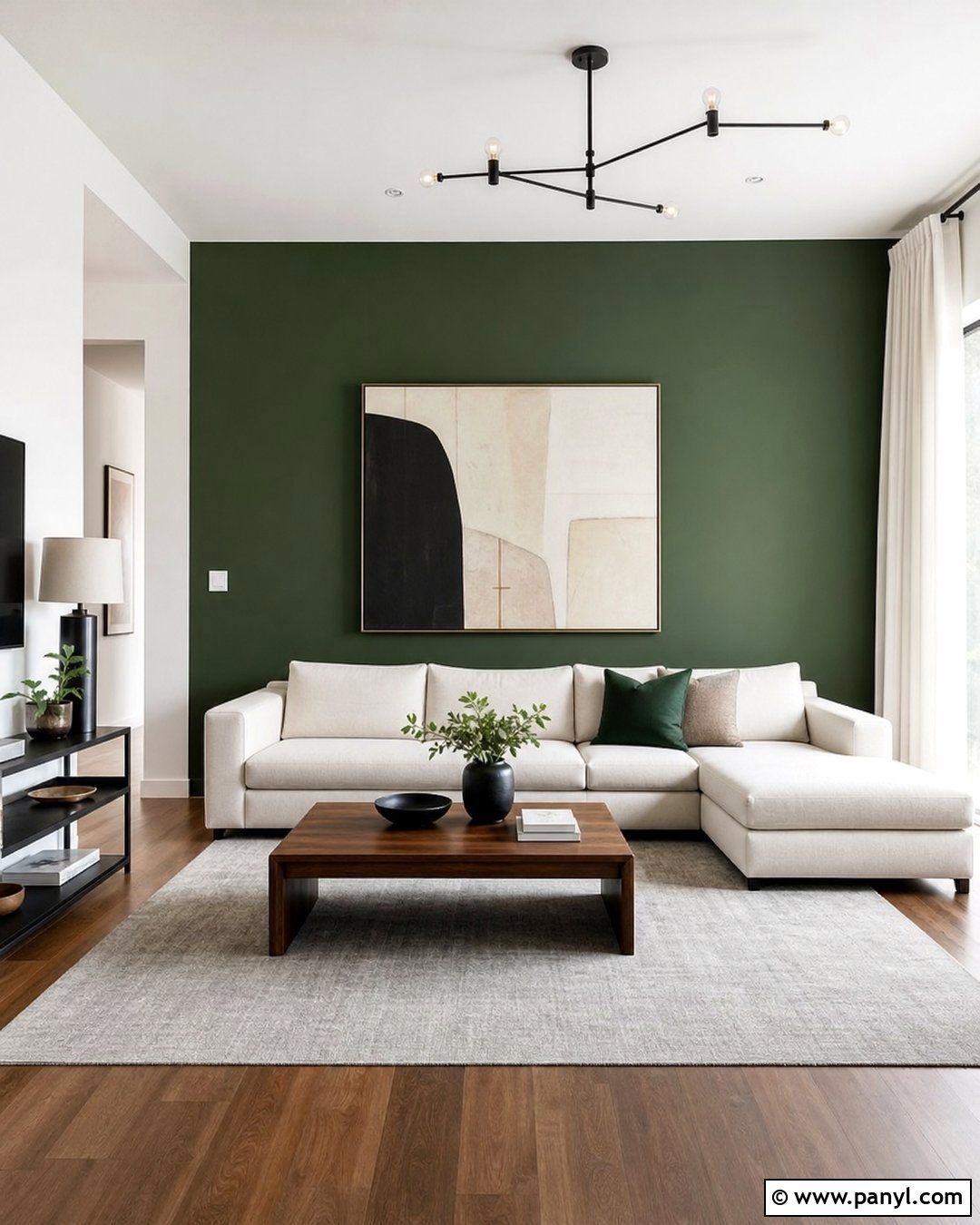 Green And White Modern Walls - 30 Green And White Walls
