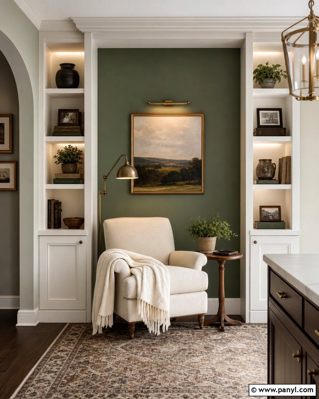 Green And White Reading Nook Walls - 30 Green And White Walls