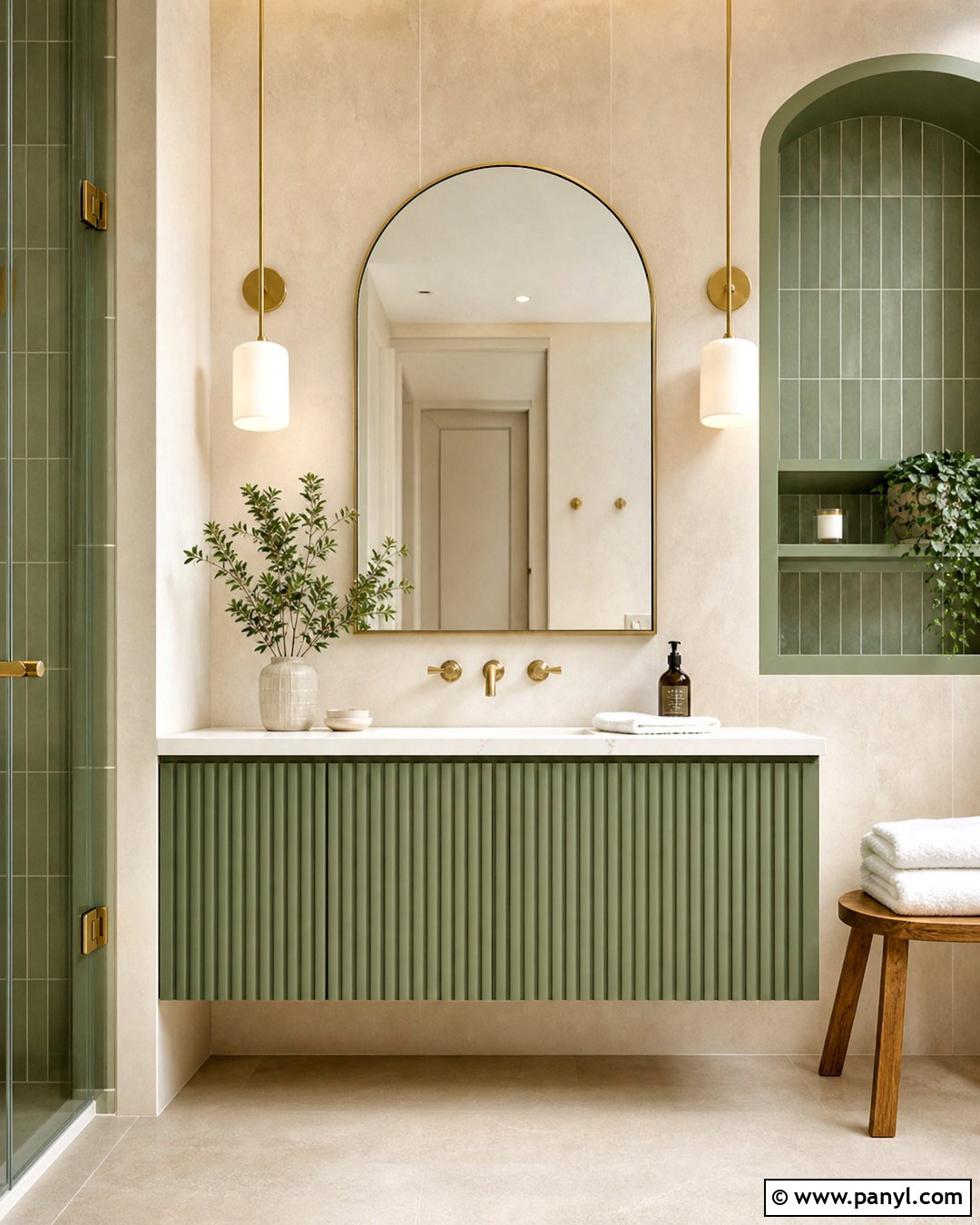 20 Green Bathroom Design Ideas for a Stylish Spa-Like Retreat
