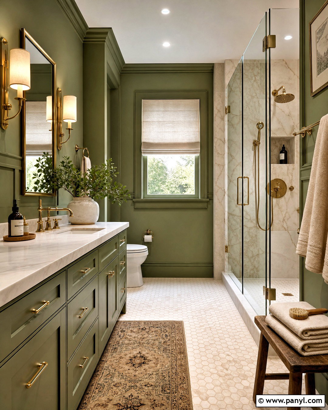20 Safe Green Bathroom Ideas for a Fresh, Calming Update