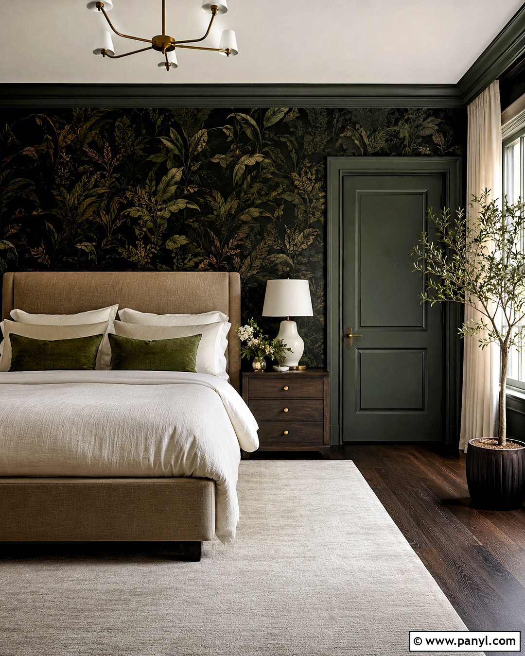 Green Black Bedroom Walls - 20 dark bedroom wall colors