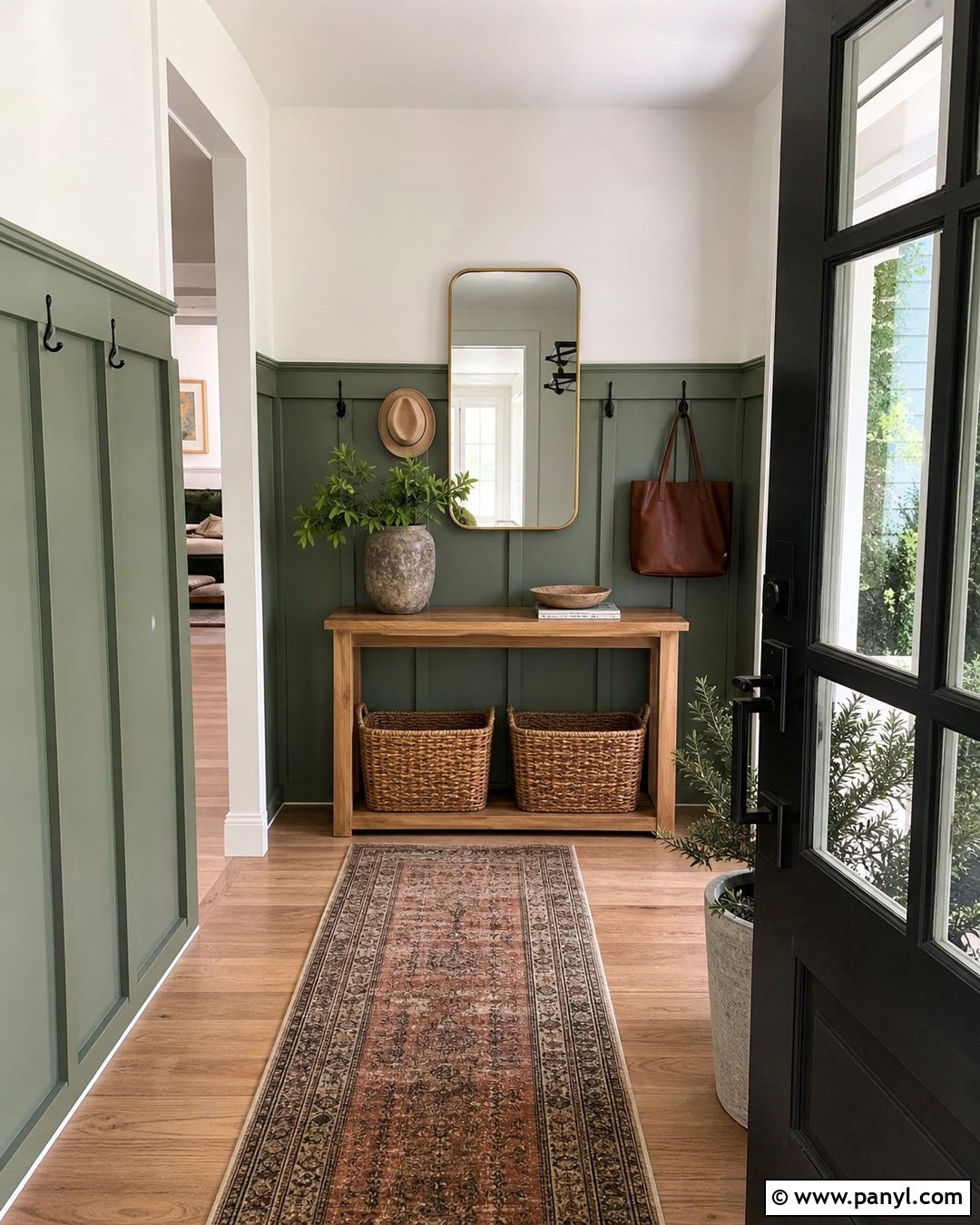 25 Half Green Half White Wall Ideas for Fresh Modern Rooms