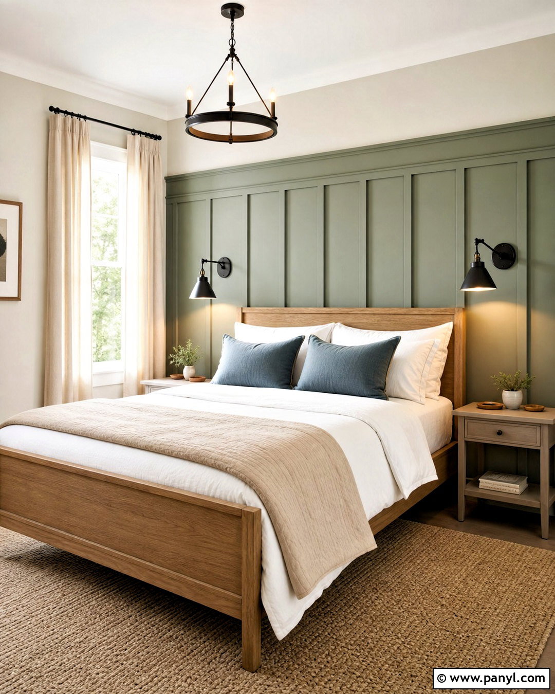 Green Board And Batten Wall - 20 green wall background ideas