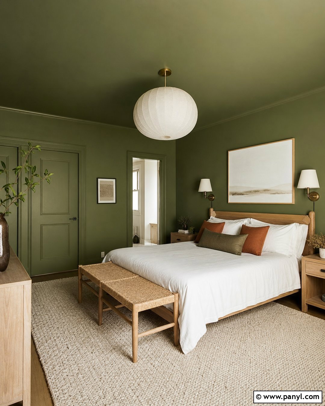 Green Ceiling And Walls - 25 Wall Color Ideas Green Ideas