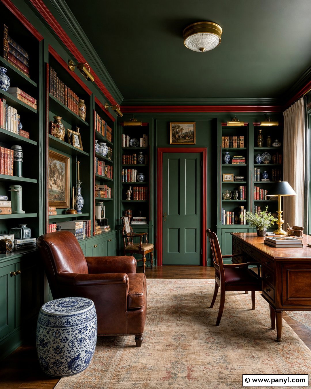 20 Red And Green Wall Paint Ideas for Fresh, Bold Rooms