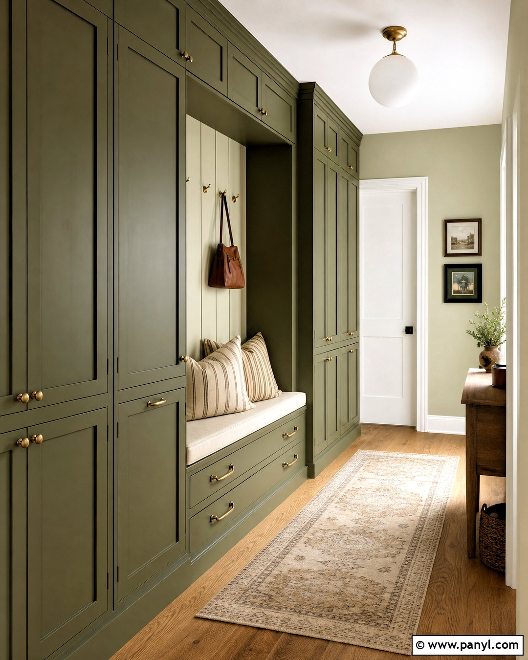20 Green Corridor Ideas to Create a Fresh, Welcoming Hallway
