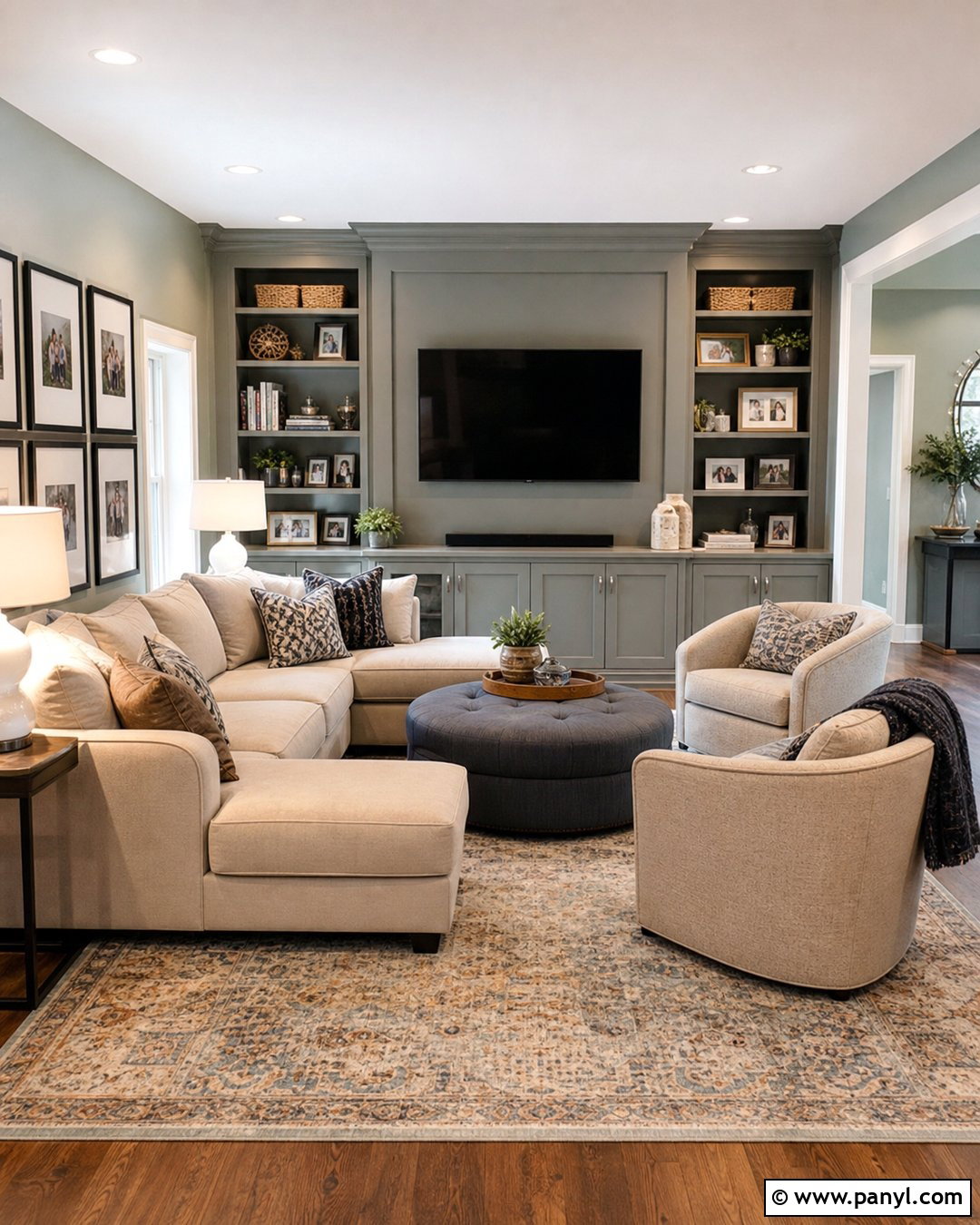 Green Family Room Walls - 30 Room Green Walls