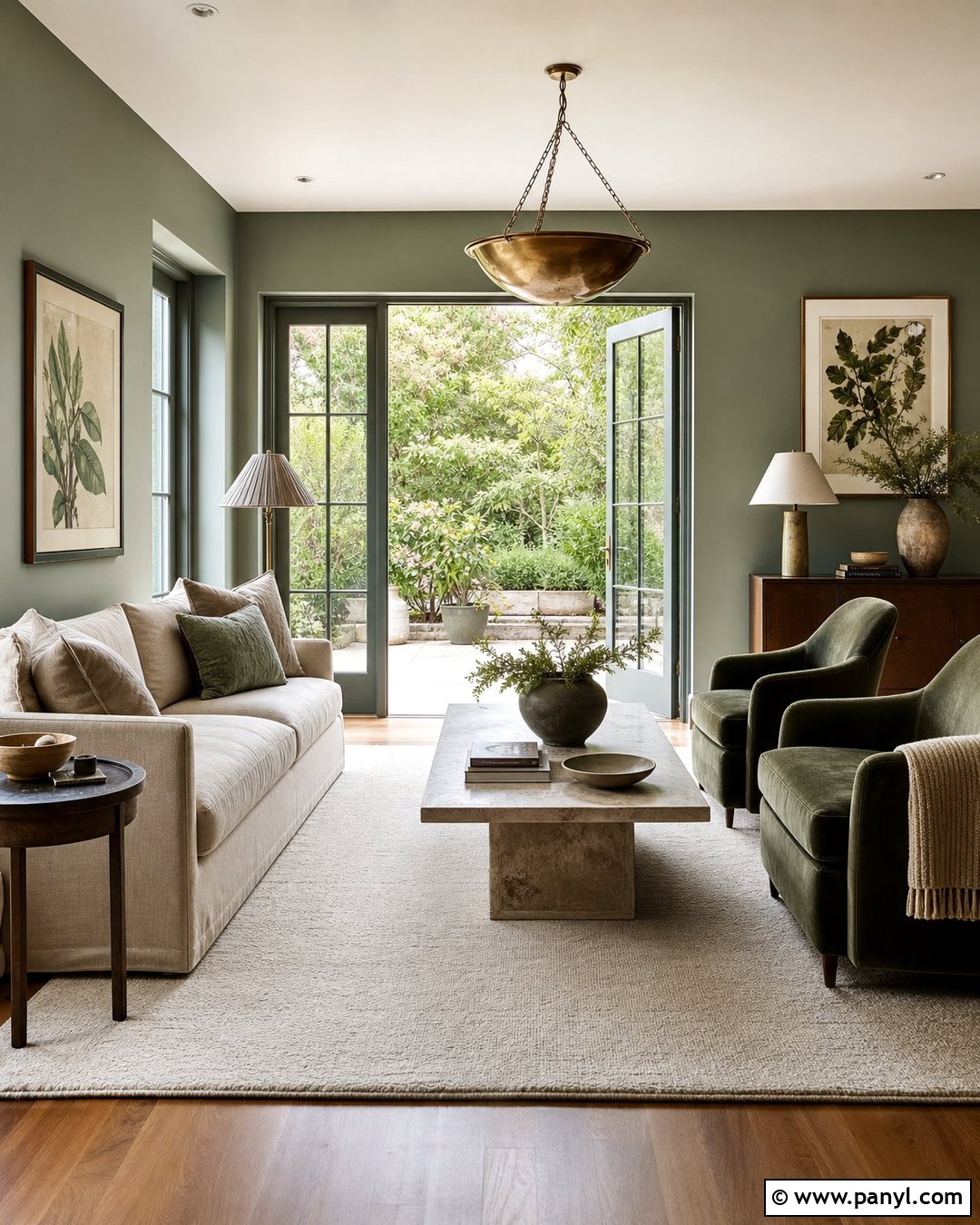 Green Grey Living Room Walls - 50 grey wall ideas