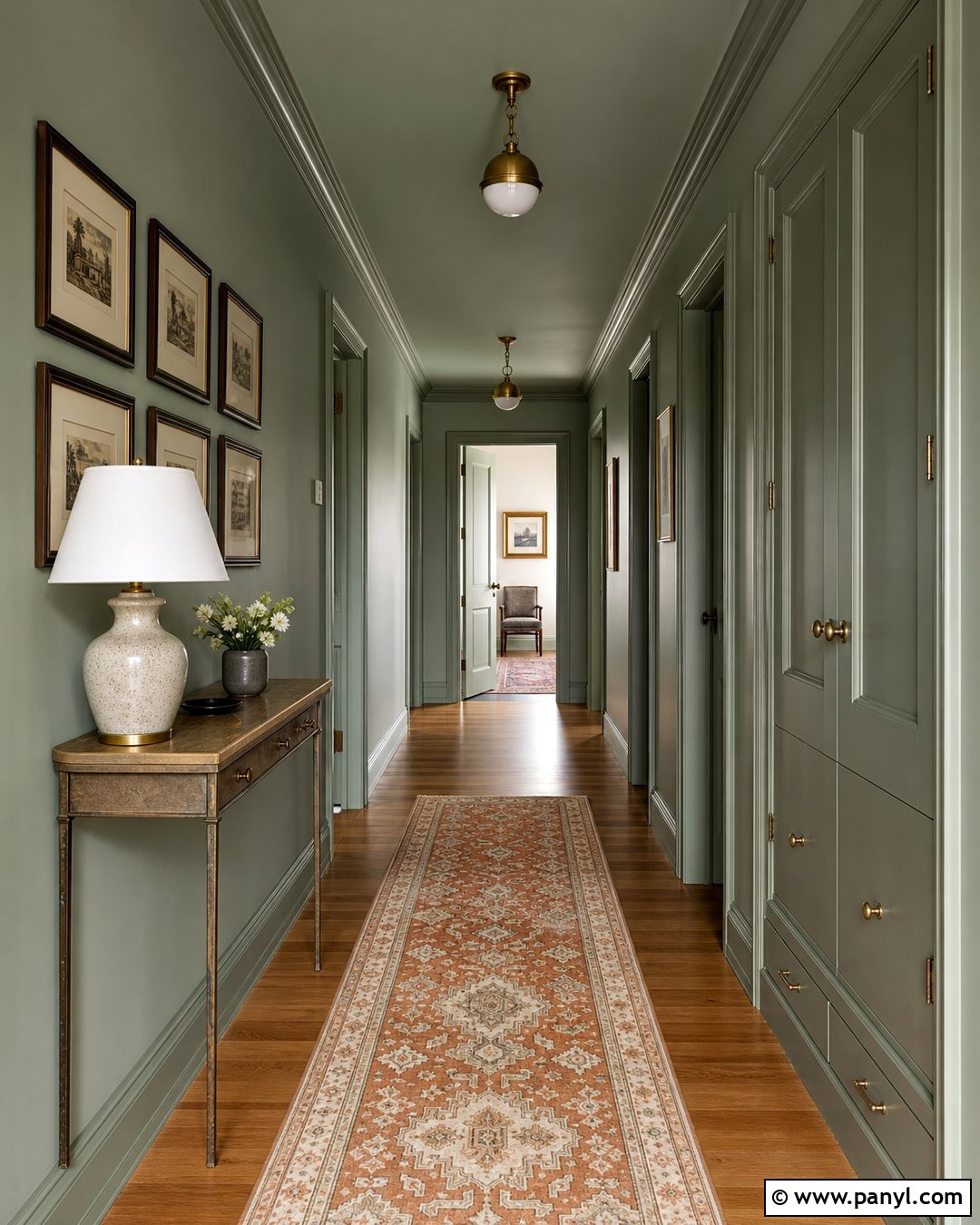 Green Hallway Walls And Ceiling - 30 green walls and ceiling ideas