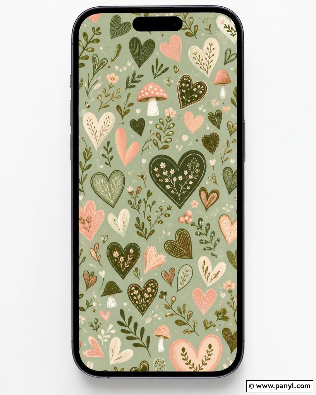 Green Heart Doodle Wallpaper - 20 Heart Doodle Wallpaper Ideas