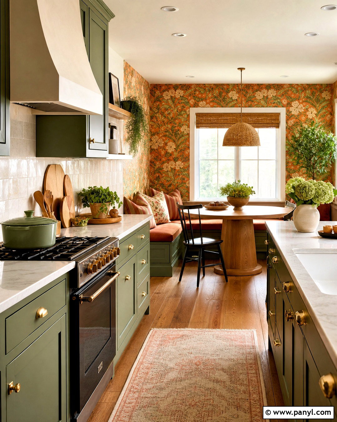 20 Green and Orange Kitchen Ideas for a Bold Designer Look