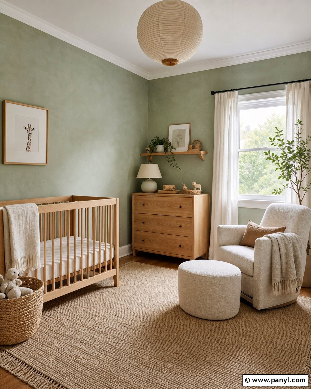 Green Limewash Nursery Walls - 20 Green Nursery Wall Color Ideas