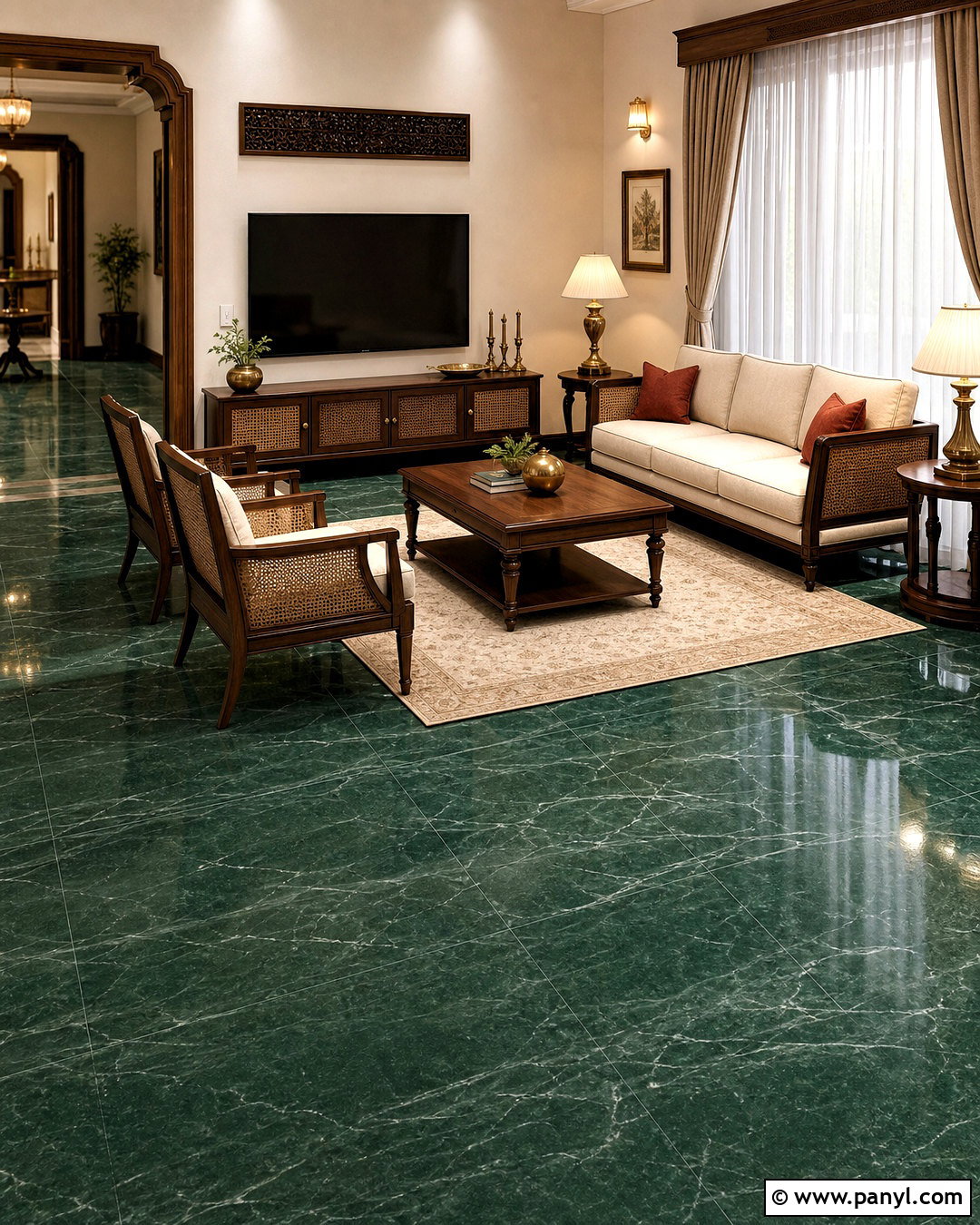 Green Marble Living Room Floor Tiles - 20 tiles for living room floor indian ideas