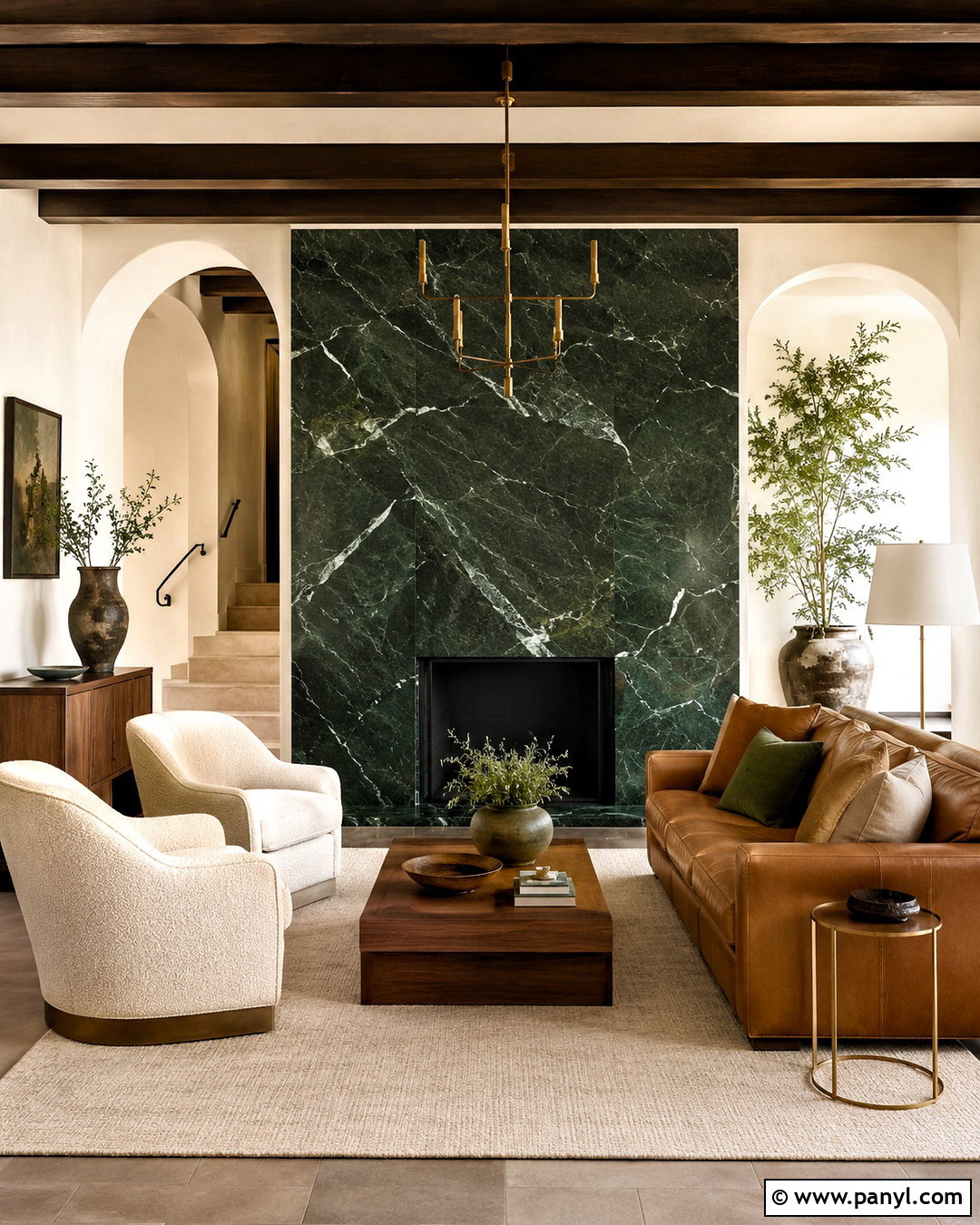 20 Marble Wall Living Room Ideas for a Timeless, Luxurious Look