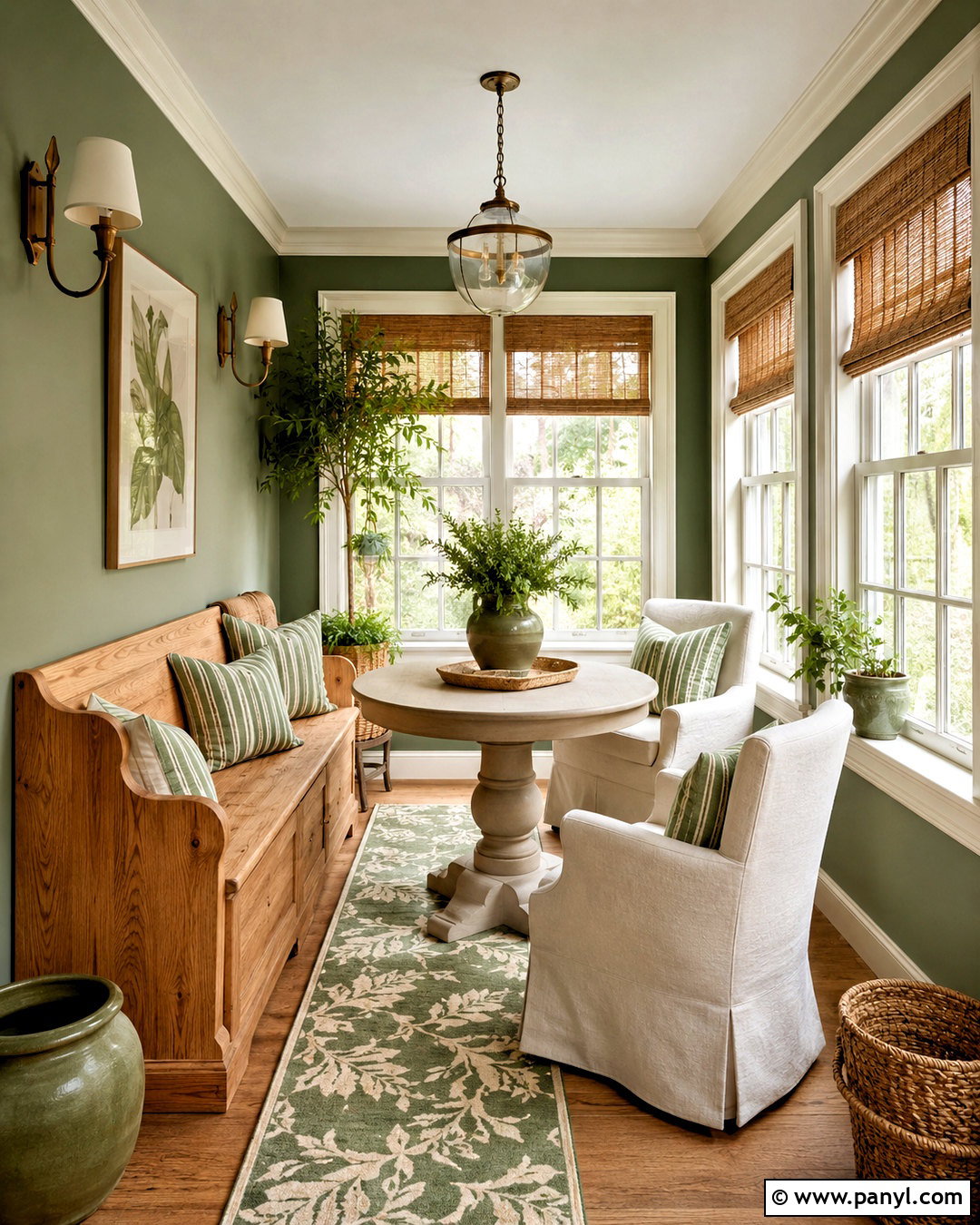 Green Narrow Sunroom - 20 narrow sunroom ideas