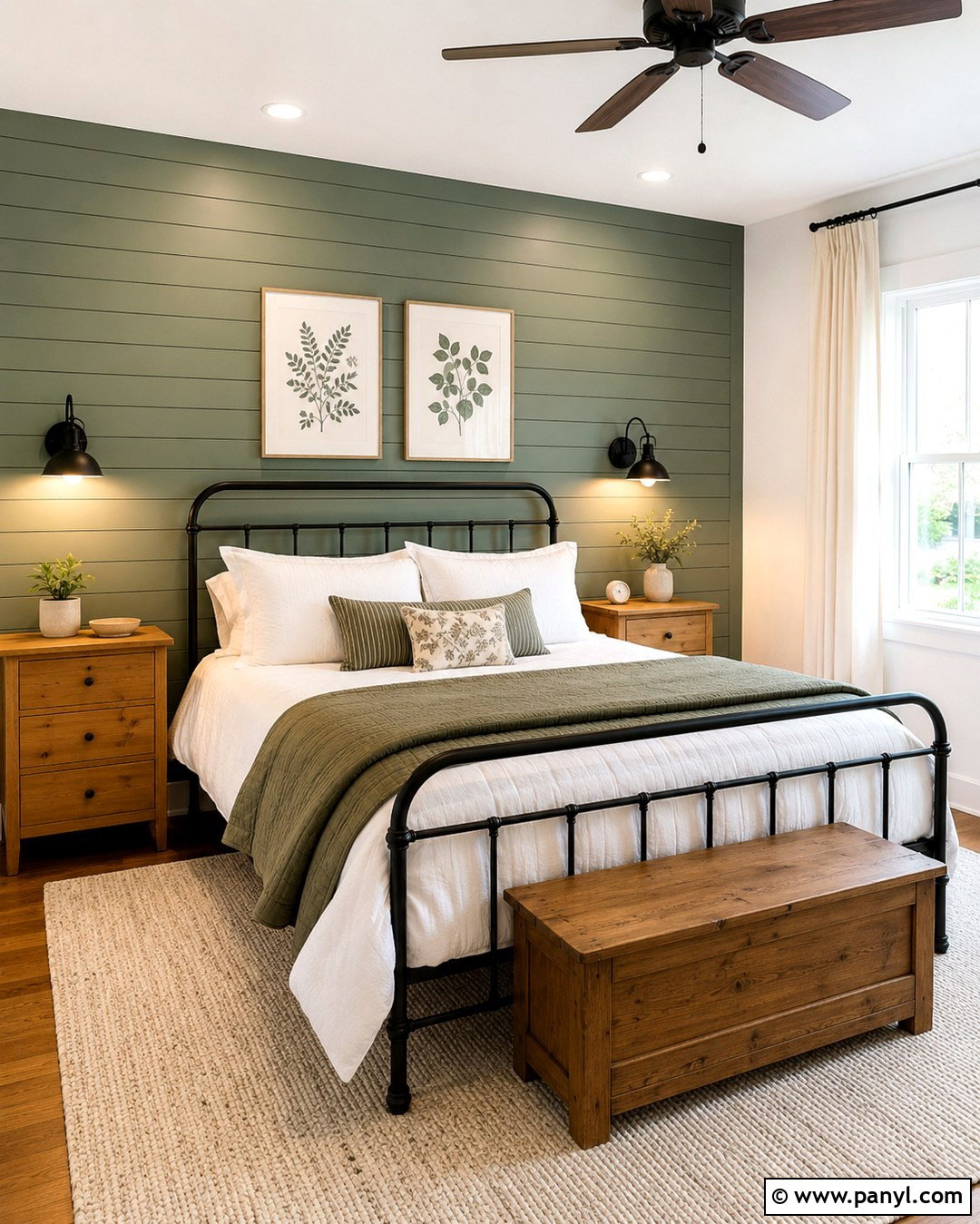 20 Green Headboard Wall Ideas: Serene Bedroom Styling Tips