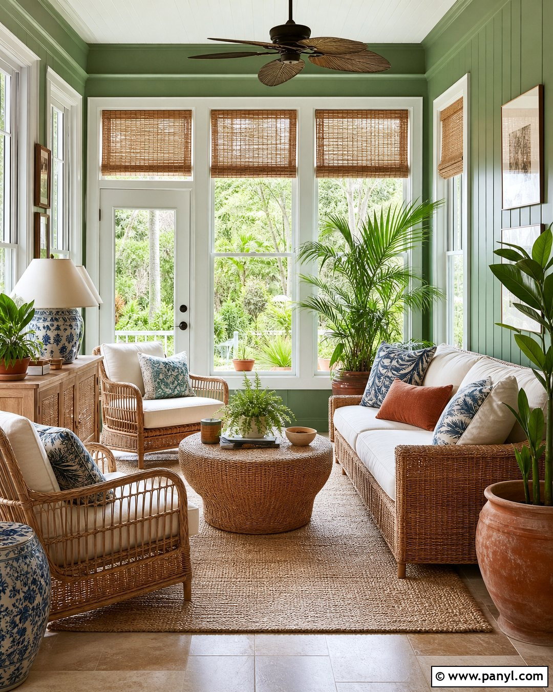 Green Sunroom Walls - 50 green walls