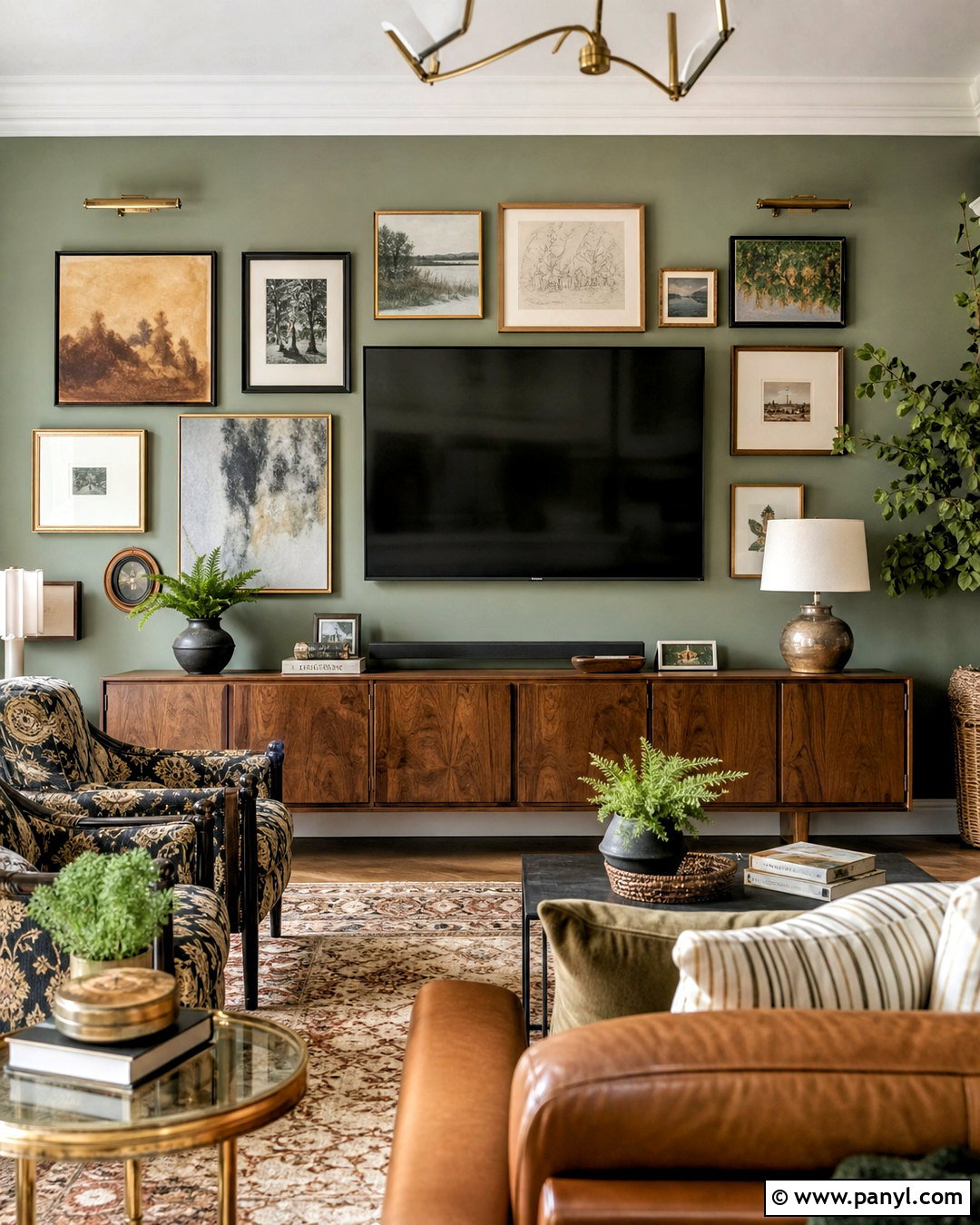 20 Green TV Wall Ideas for a Sleek, Stylish Living Room