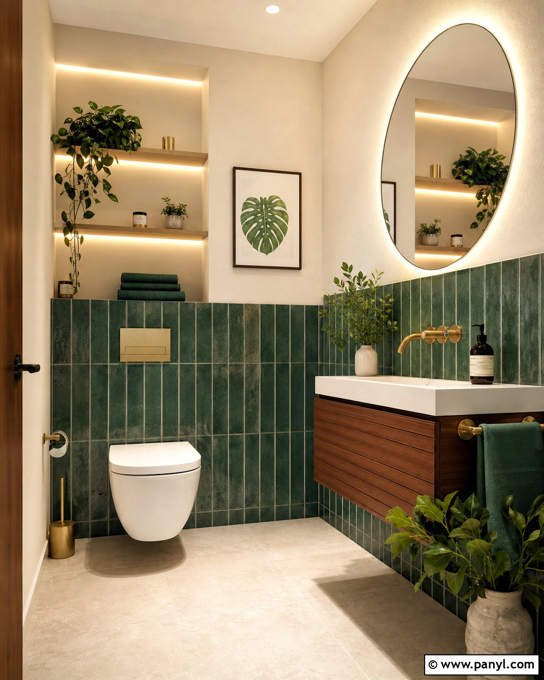 Green Tile Toilet Bathroom - 20 toilet ideas modern ideas