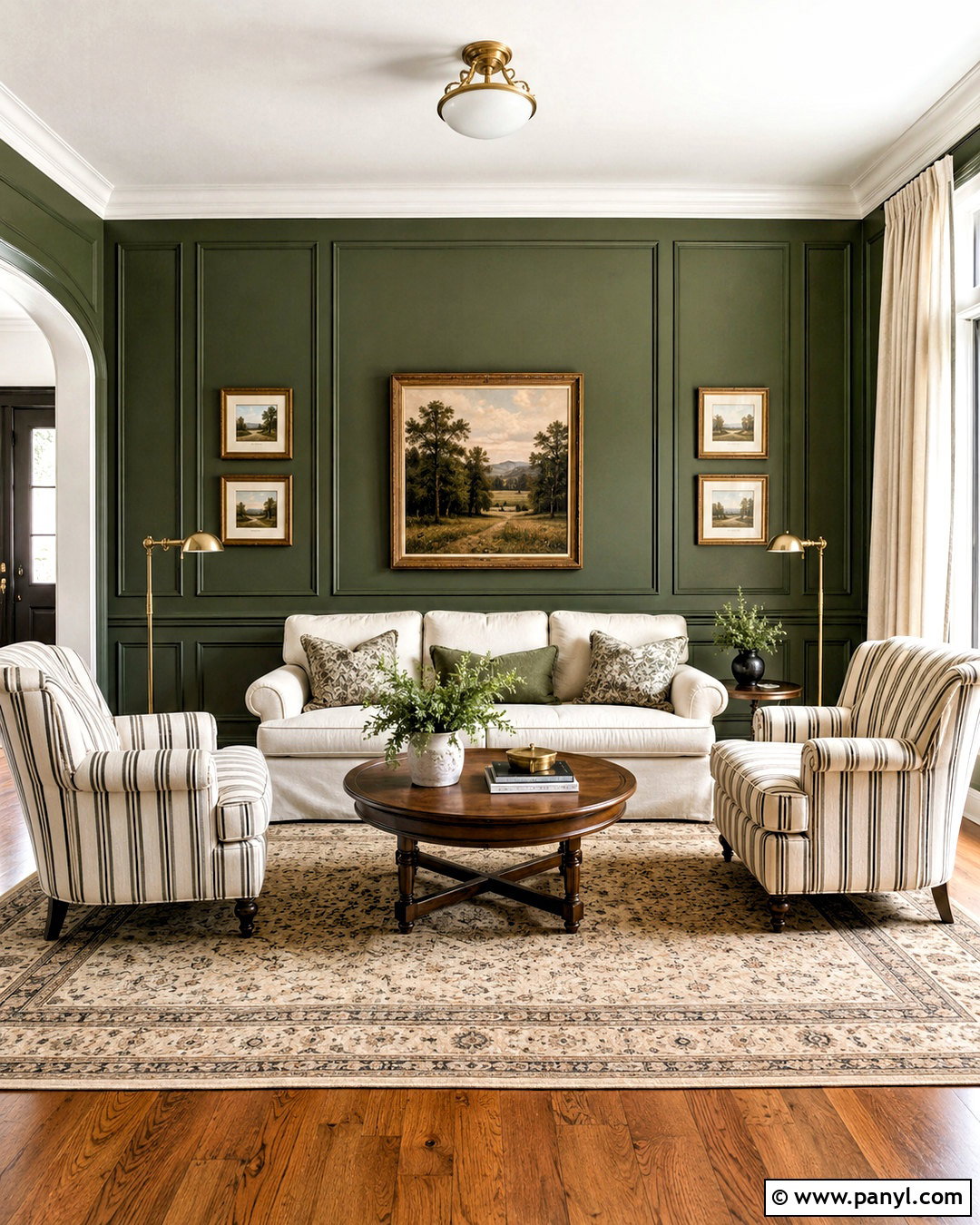 Green Wall Paneling Room - 40 green wall room ideas