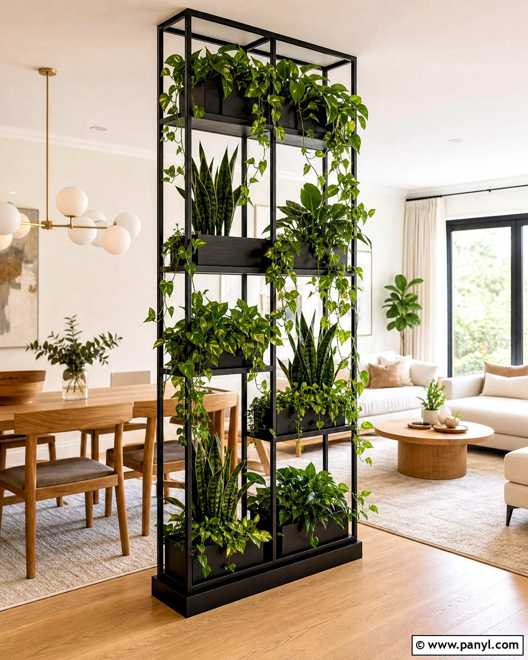 Green Wall Room Divider - 20 greenwall interior design ideas