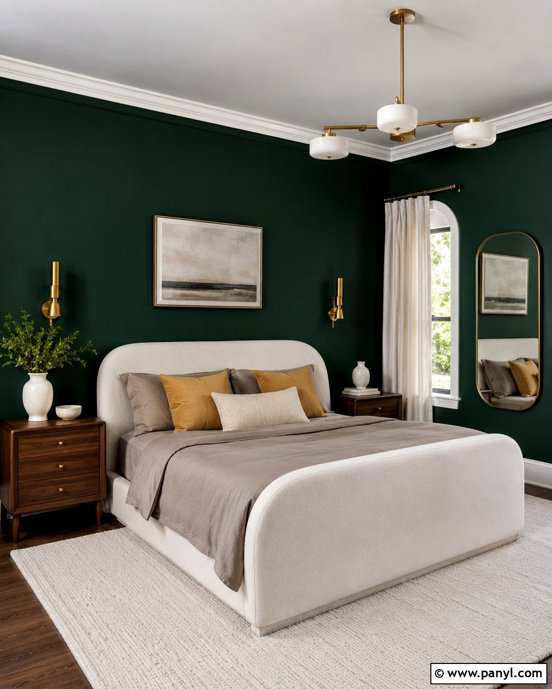 20 Rich Green Wall Paint Ideas for Lush, Nature-Inspired Rooms